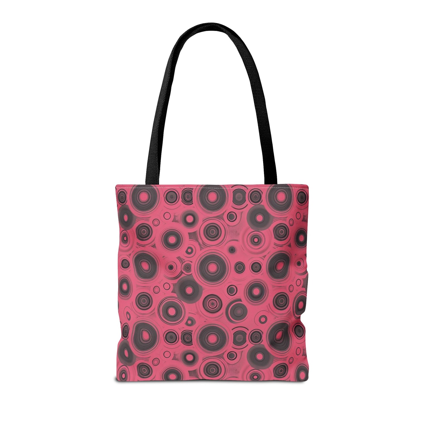 Colorful Retro Tote Bag, Stylish Beach Bag, Shopping Tote