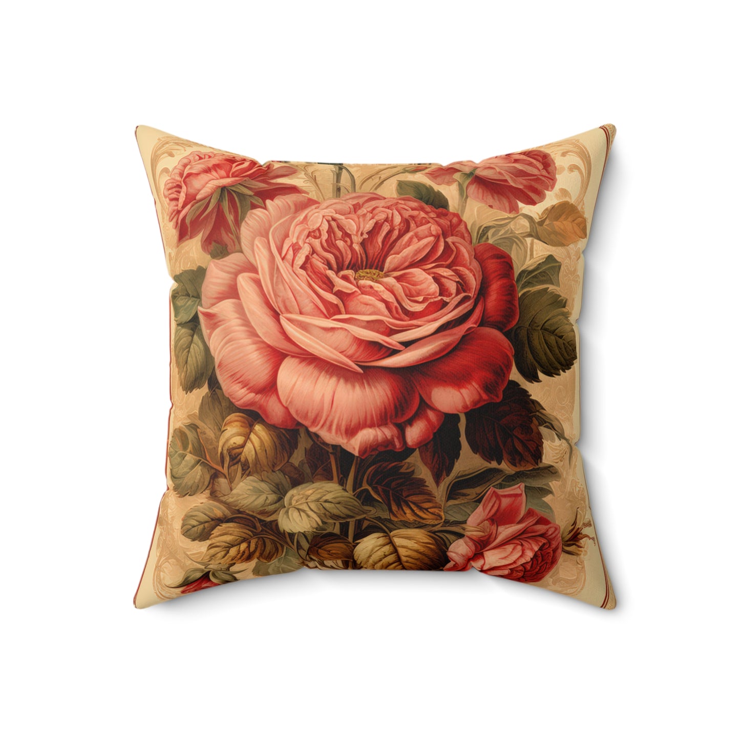 Spun Polyester Square Pillow
