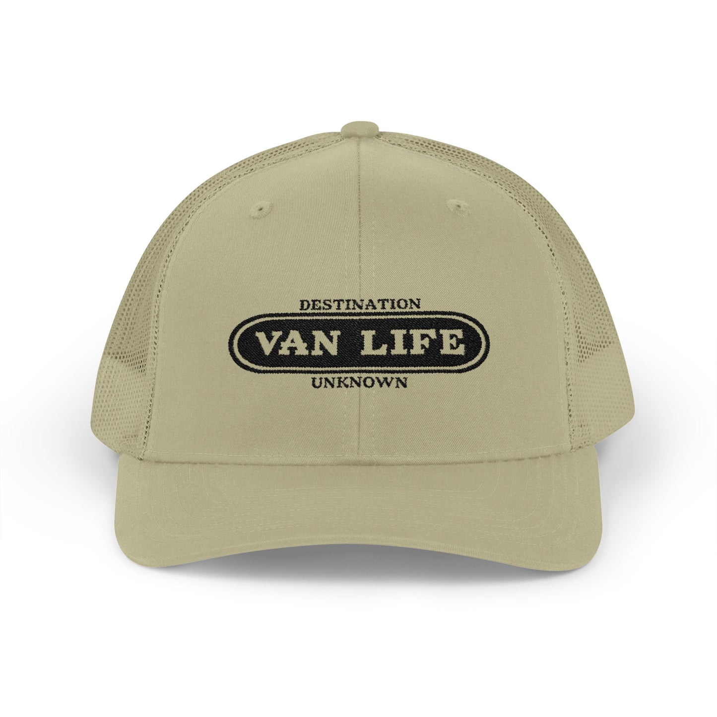 Van Life Snapback Trucker Cap, Adventure Hat, Travel Gift, Bohemian Style Cap, Outdoor Lifestyle Gear, Vacation Ready Accessory