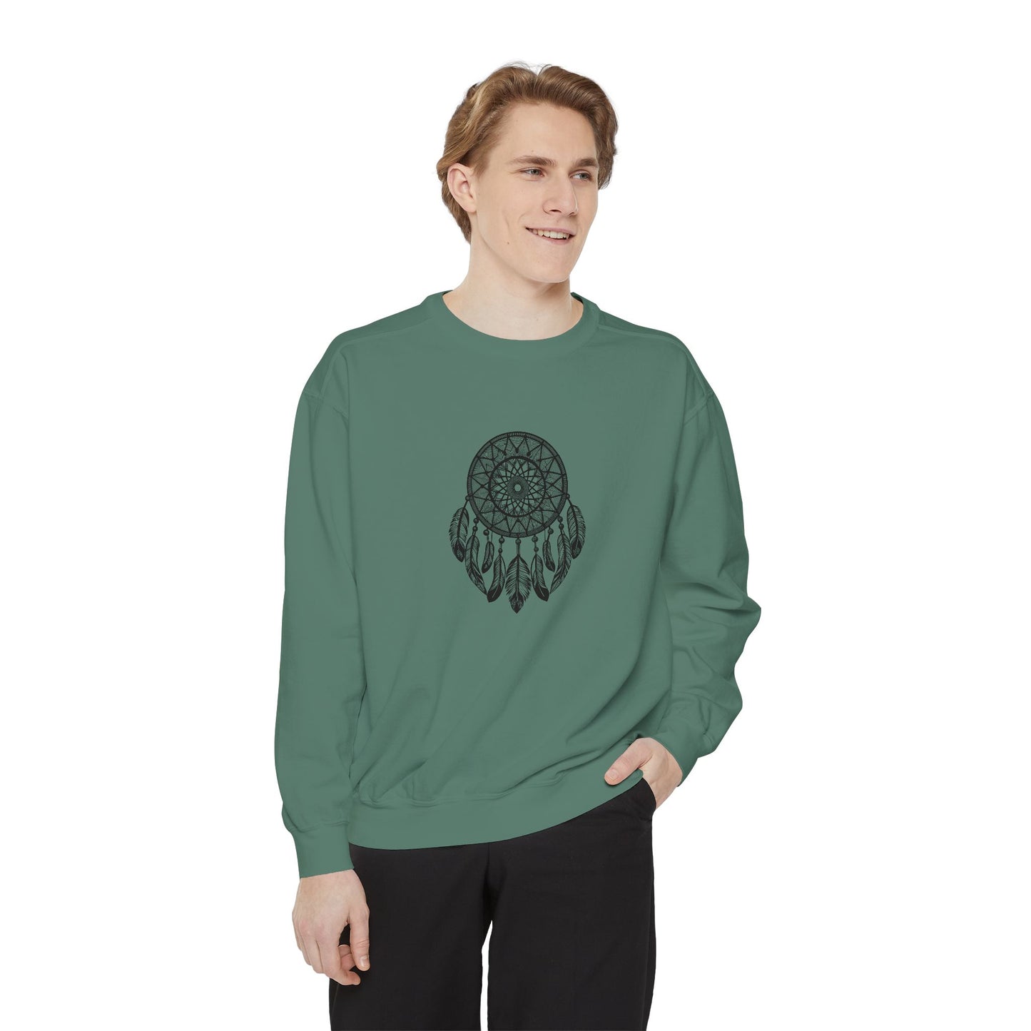 Dreamcatcher Sweatshirt for Cozy Vibes, Perfect Gift for Boho Lovers, Casual Outfits, Fall Style, Relaxing Days