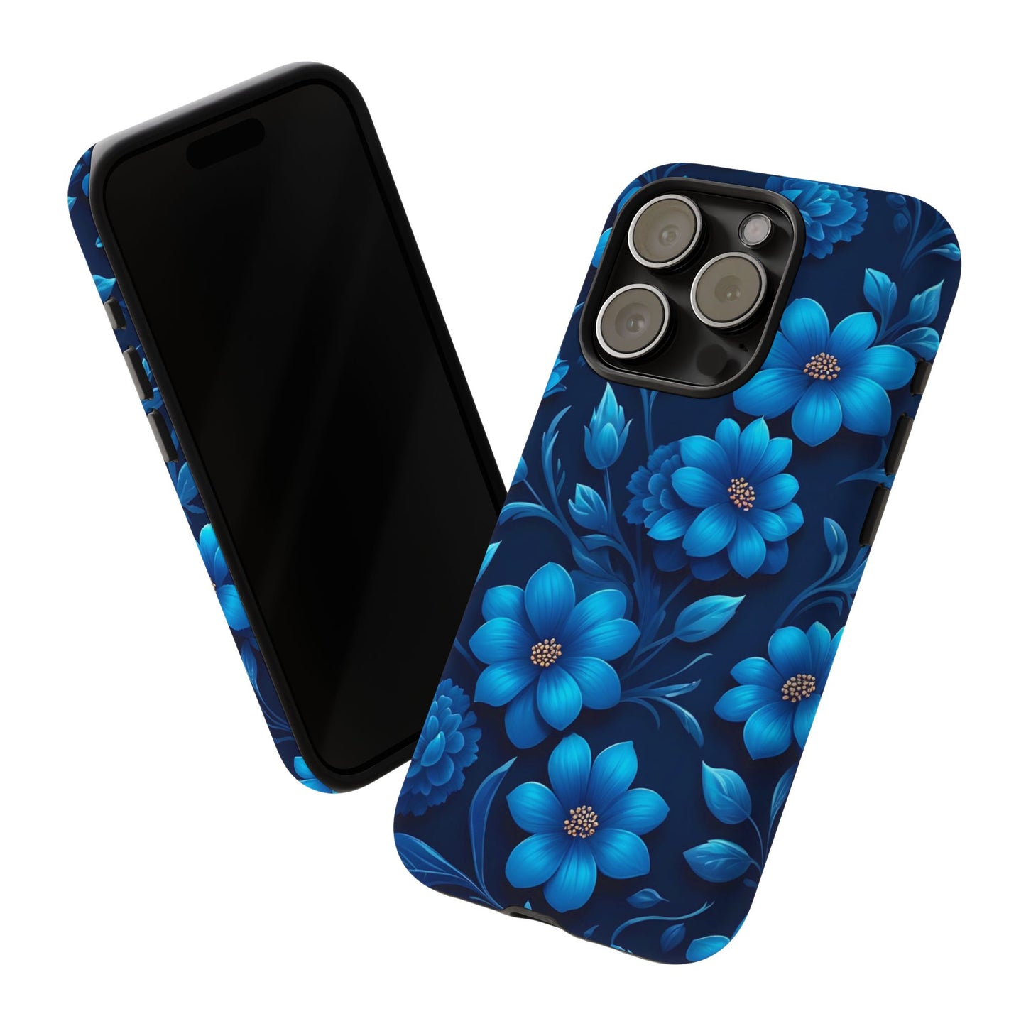 Tough Cases: Floral iPhone Case, Vibrant Phone Cover, Flower Patterned Case, Protective Floral Design, Spring Gift Idea