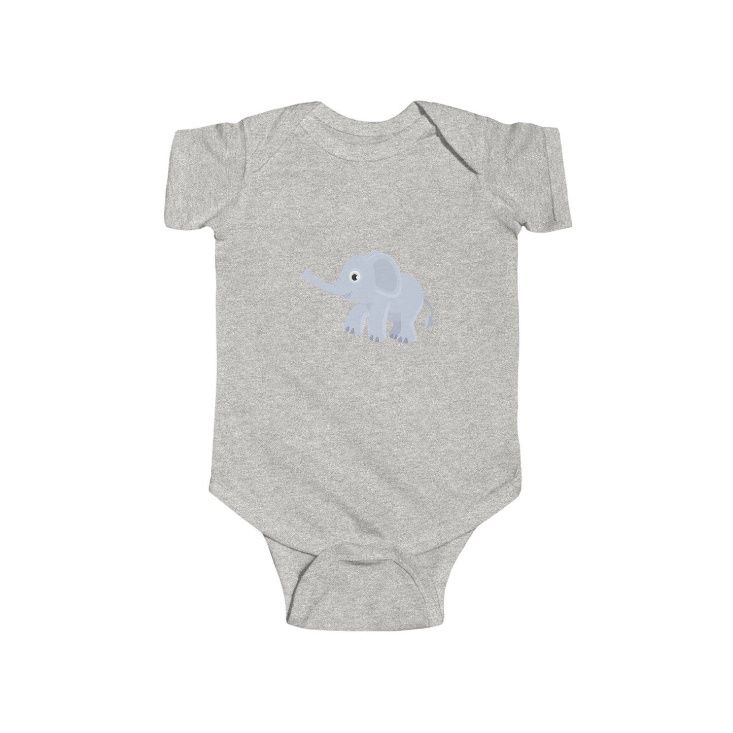 Cute Elephant Infant Bodysuit, Baby Shower Gift, Newborn Outfit, Toddler Clothing, Unisex Baby Wear