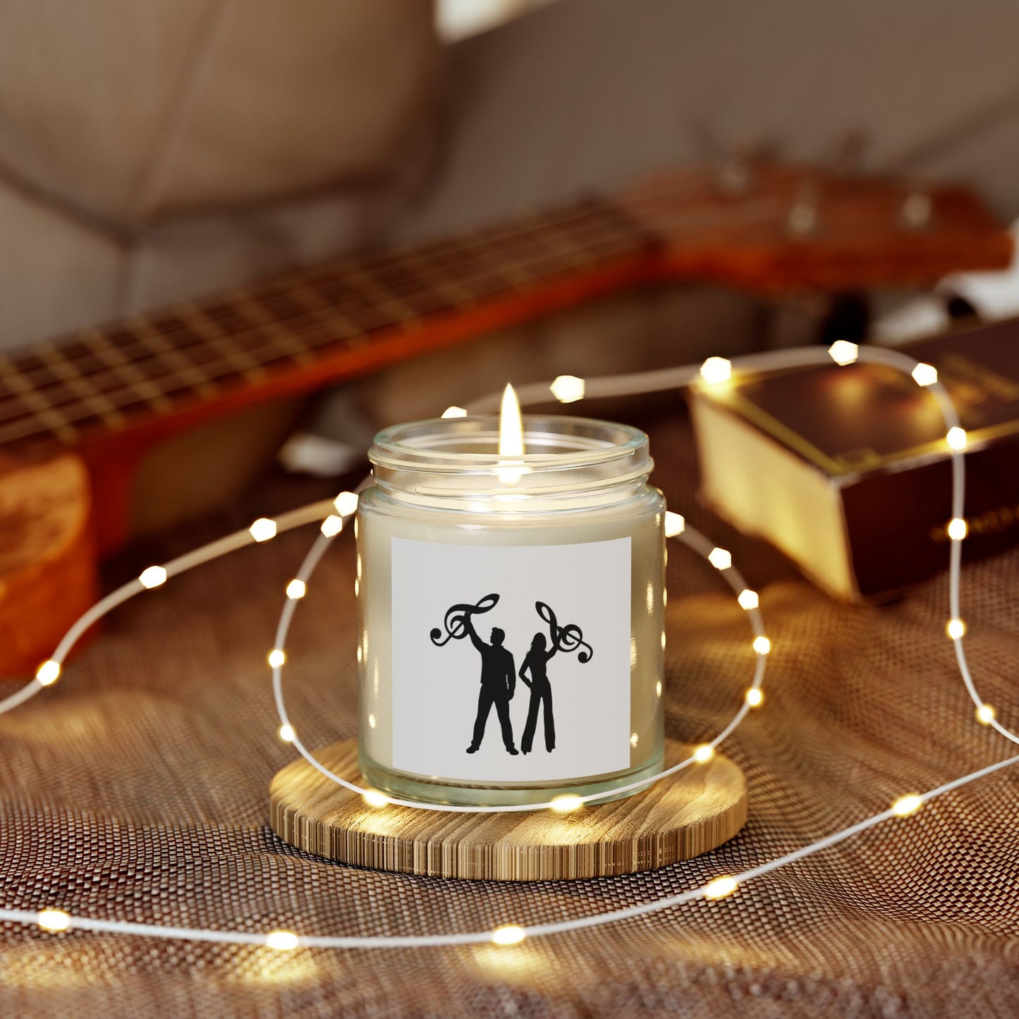 Scented Candles, Coconut Apricot Wax (4oz, 9oz)