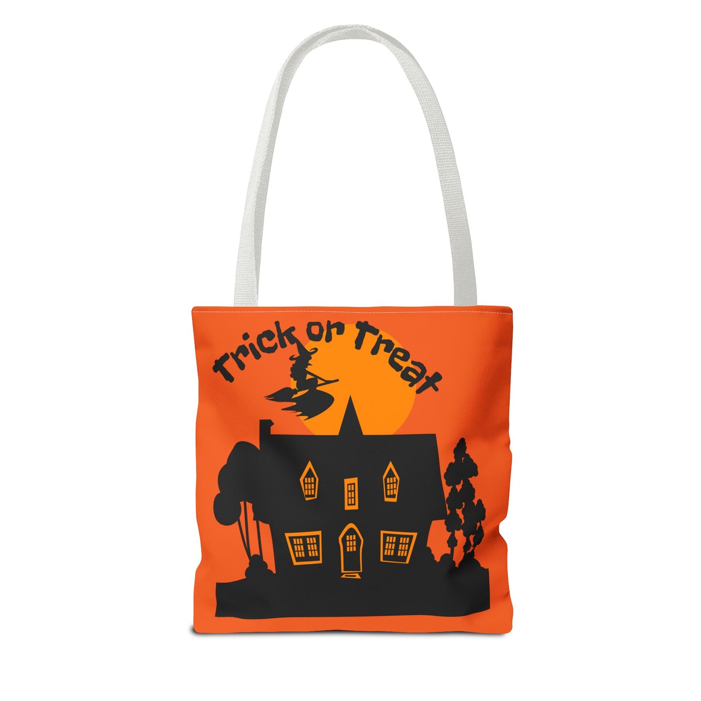 Halloween Tote Bag, Spooky Witch Design, Trick or Treat Bag, Fall Accessory, Seasonal Shopping Bag, Festival Gift