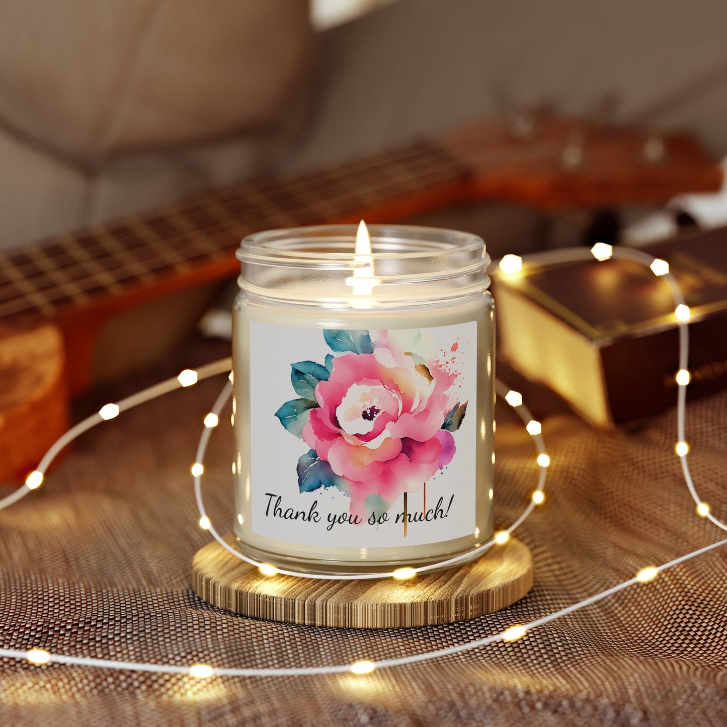 Floral Scented Candles - Thank you so much