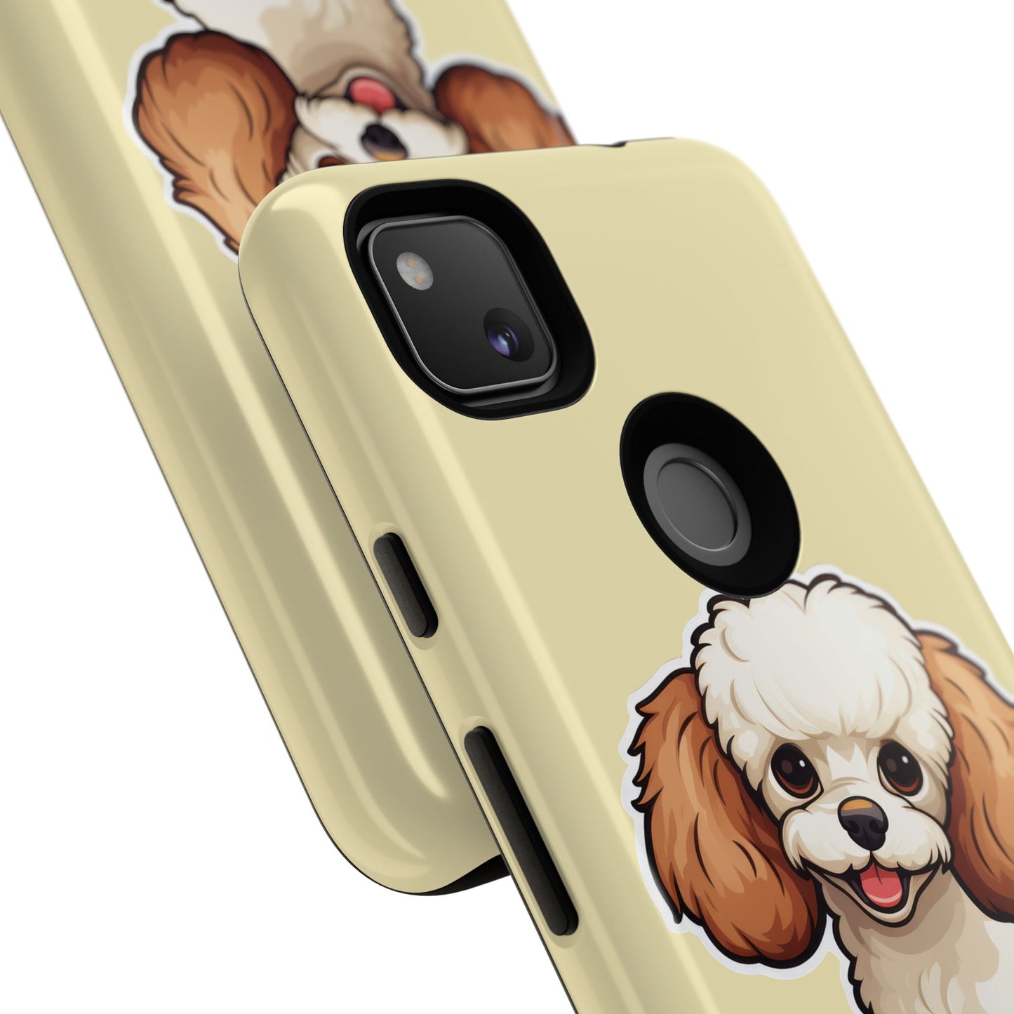 Cute Dog Phone Case, Pet Lover Gift, Custom Phone Cover, Cartoon Dog Case, Durable Phone Accessory