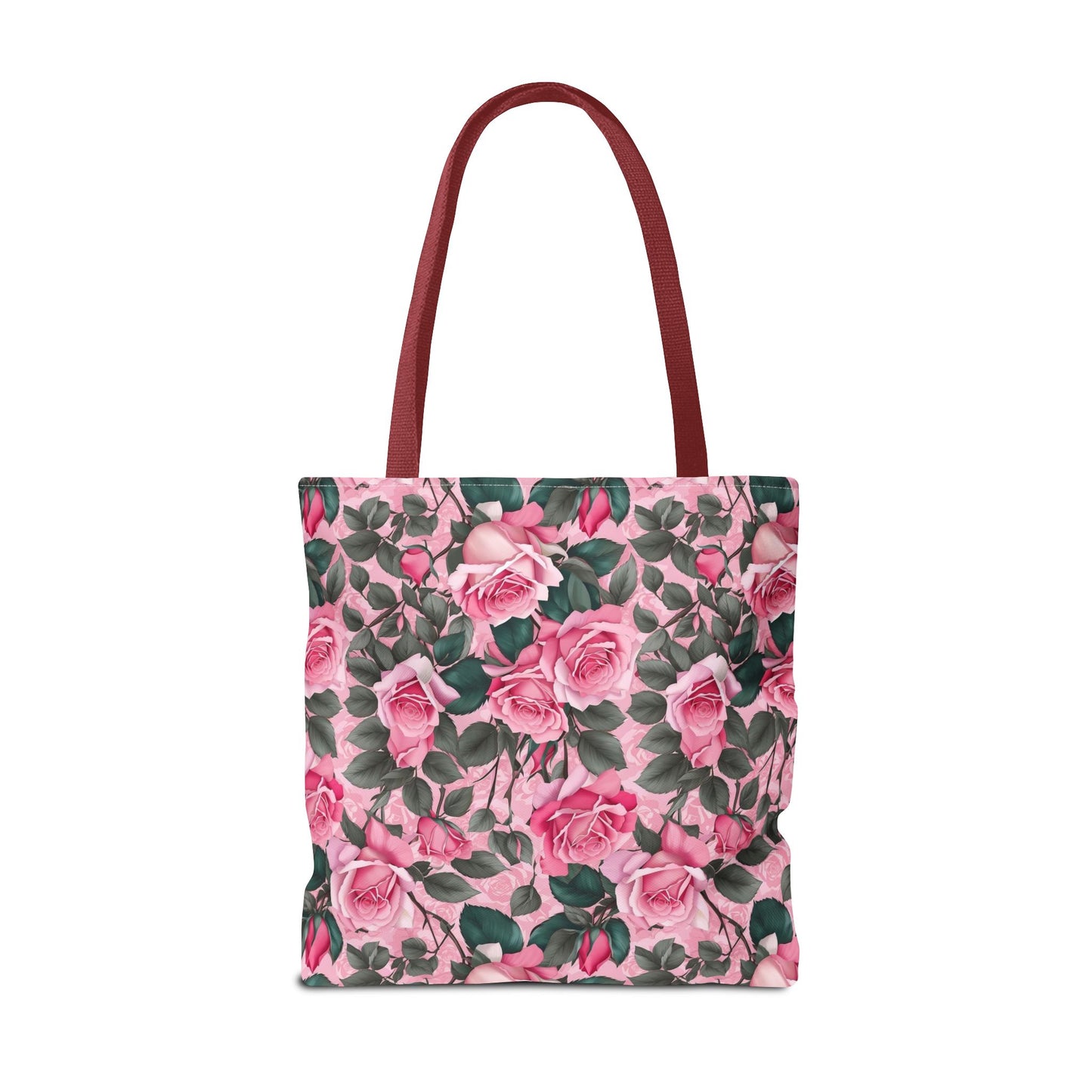 Pretty Pink Floral Tote Bag, Stylish Reusable Bag, Shopping Tote, Gift for Her, Eco-Friendly, Mother's Day Gift