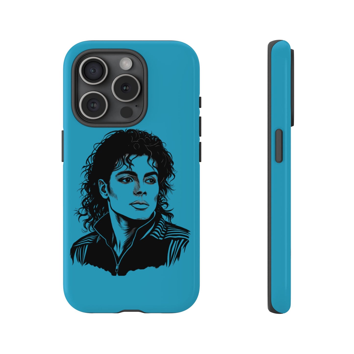 Michael Jackson Phone Case - Tough Cases, Pop Music Gifts, Retro Art, Unique Phone Accessories, Vintage Design
