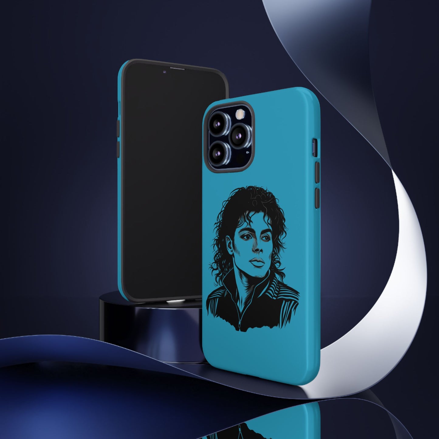 Michael Jackson Phone Case - Tough Cases, Pop Music Gifts, Retro Art, Unique Phone Accessories, Vintage Design