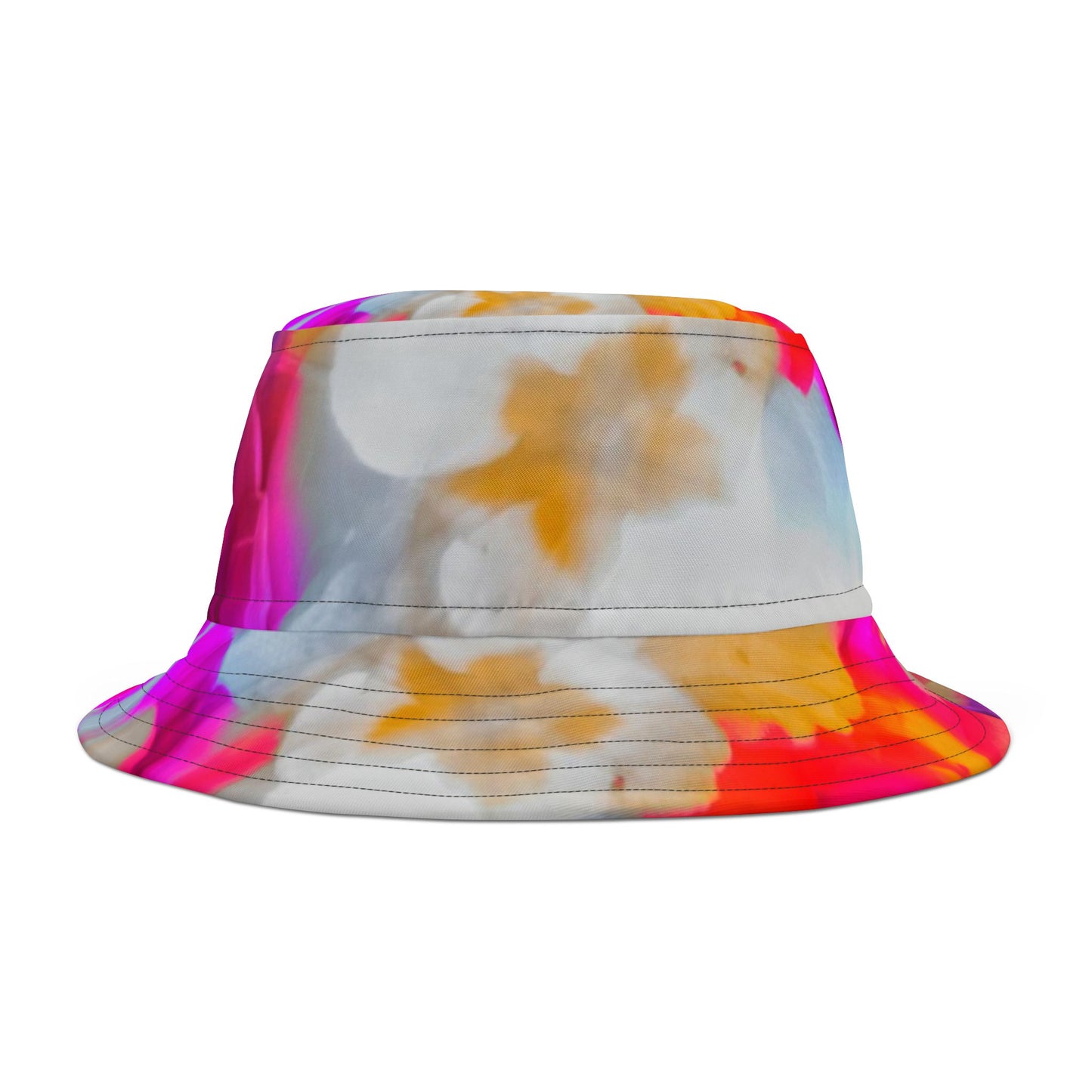 Vibrant Floral Bucket Hat, Stylish Summer Accessory, Beach Wear, Festival Hat, Outdoor Sun Protection, Gift for Nature Lovers