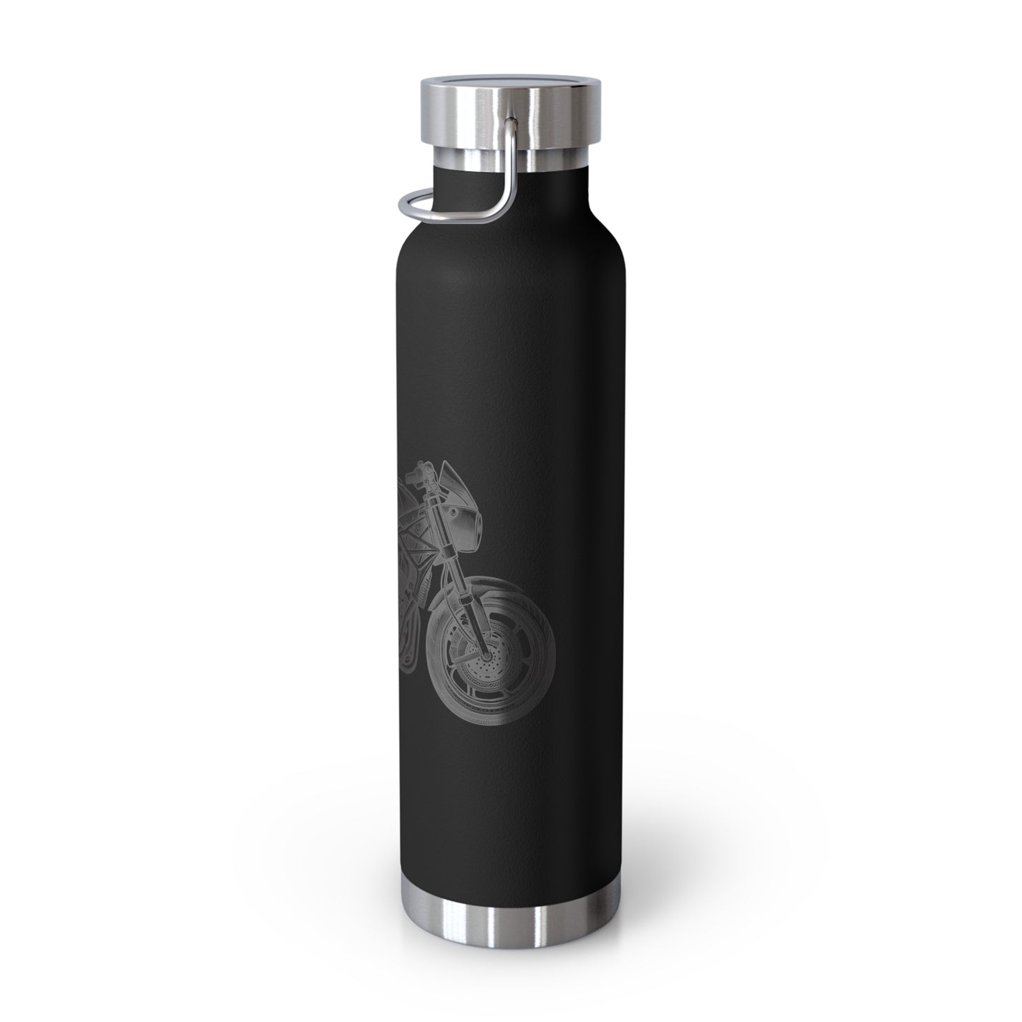 Motorcycle Insulated Water Bottle, Adventure Gift, Biker Mug, Fitness Bottle, Outdoor Hydration