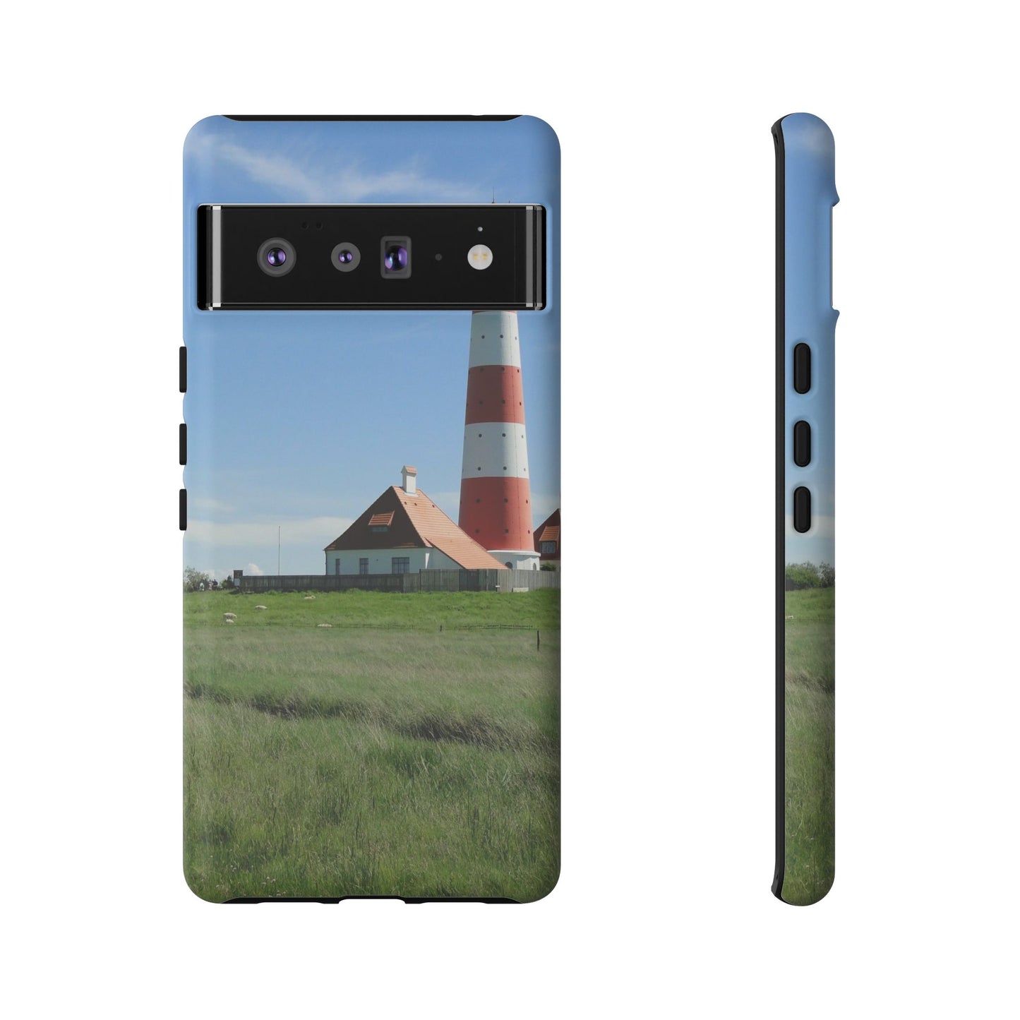 Lighthouse Phone Case - Coastal Vibes, Nautical Gift, Ocean Lover Accessory, Beach Aesthetic, Customizable Design