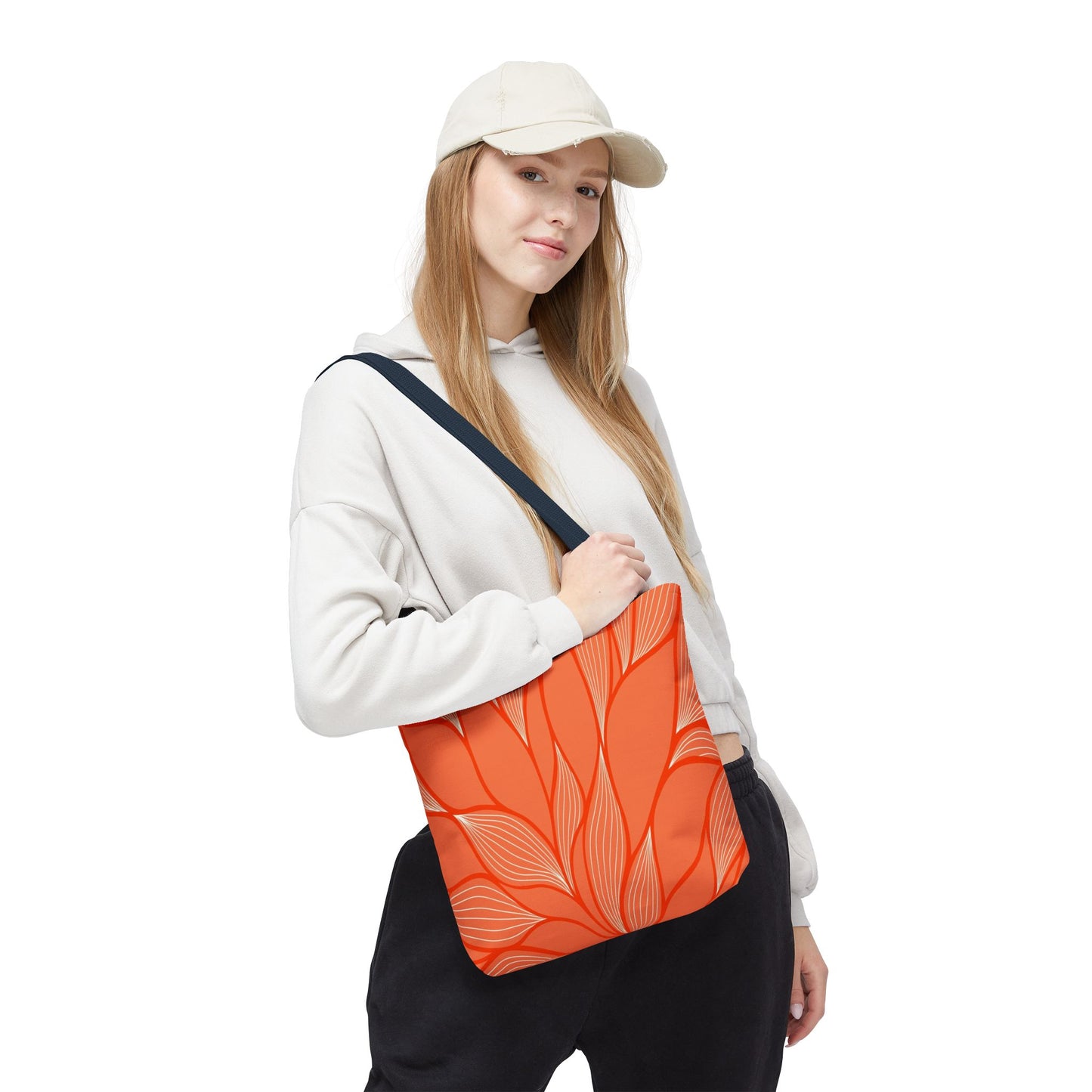 Vibrant Leafy Tote Bag, Stylish Grocery Bag, Eco-Friendly Shopping Tote, Floral Summer Tote, Gift for Plant Lovers