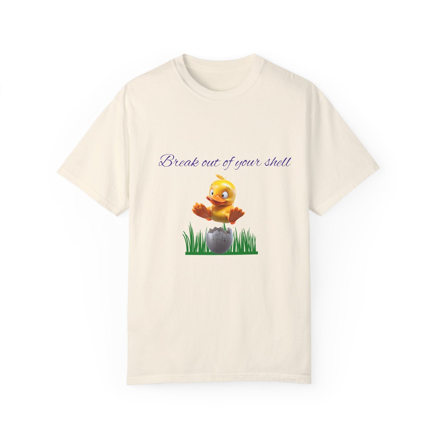 Egg-citing Garment-Dyed T-shirt: Perfect for Easter, Spring Celebrations