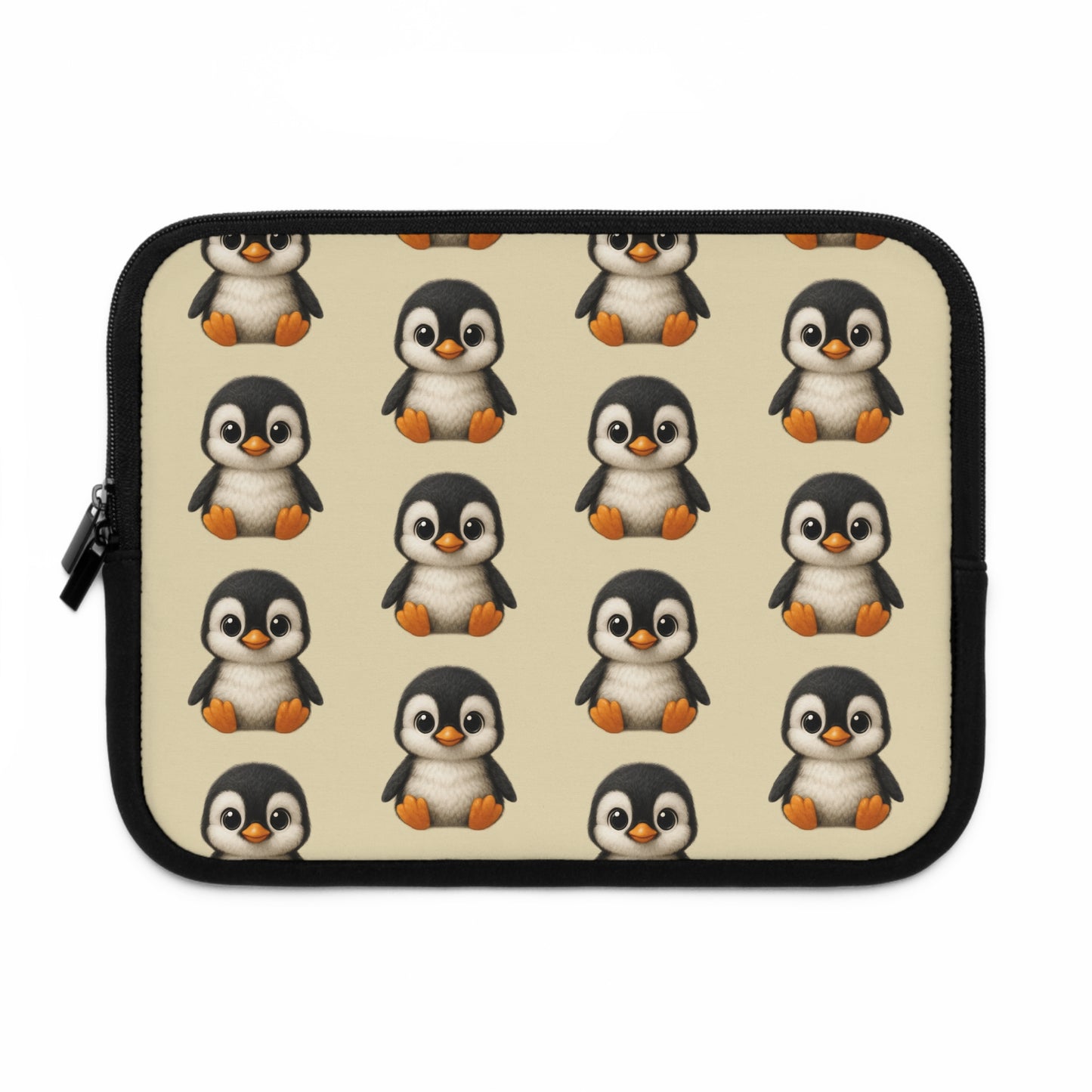 Cute Penguin Laptop Sleeve - Ideal for Students, Gifts for Birthdays, Creative Accessories for Work and Play, Tech Pouch, Animal Lover
