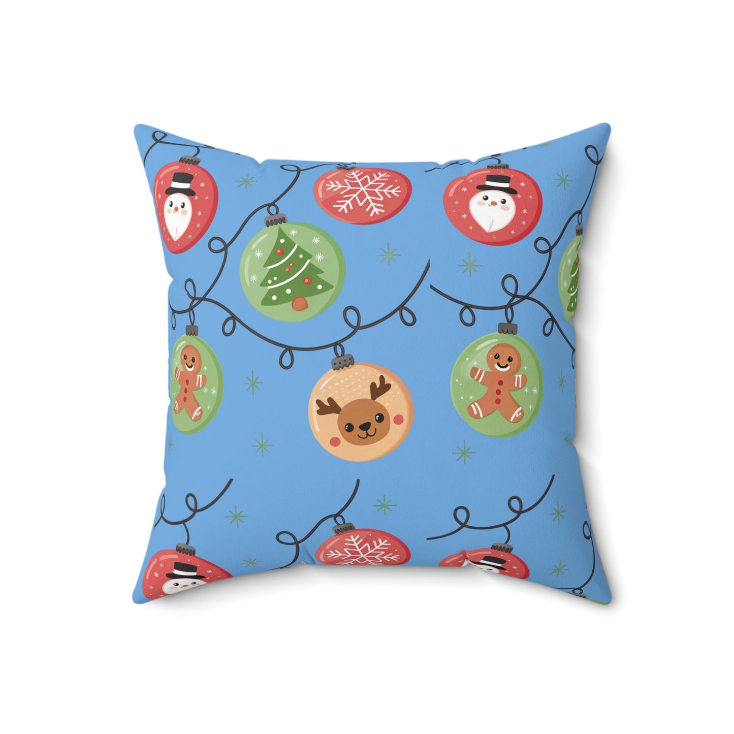Festive Holiday Pillow, Seasonal Home Decor Cushion, Christmas Throw Pillow, Cute Decorative Accent, Cozy Winter Gift