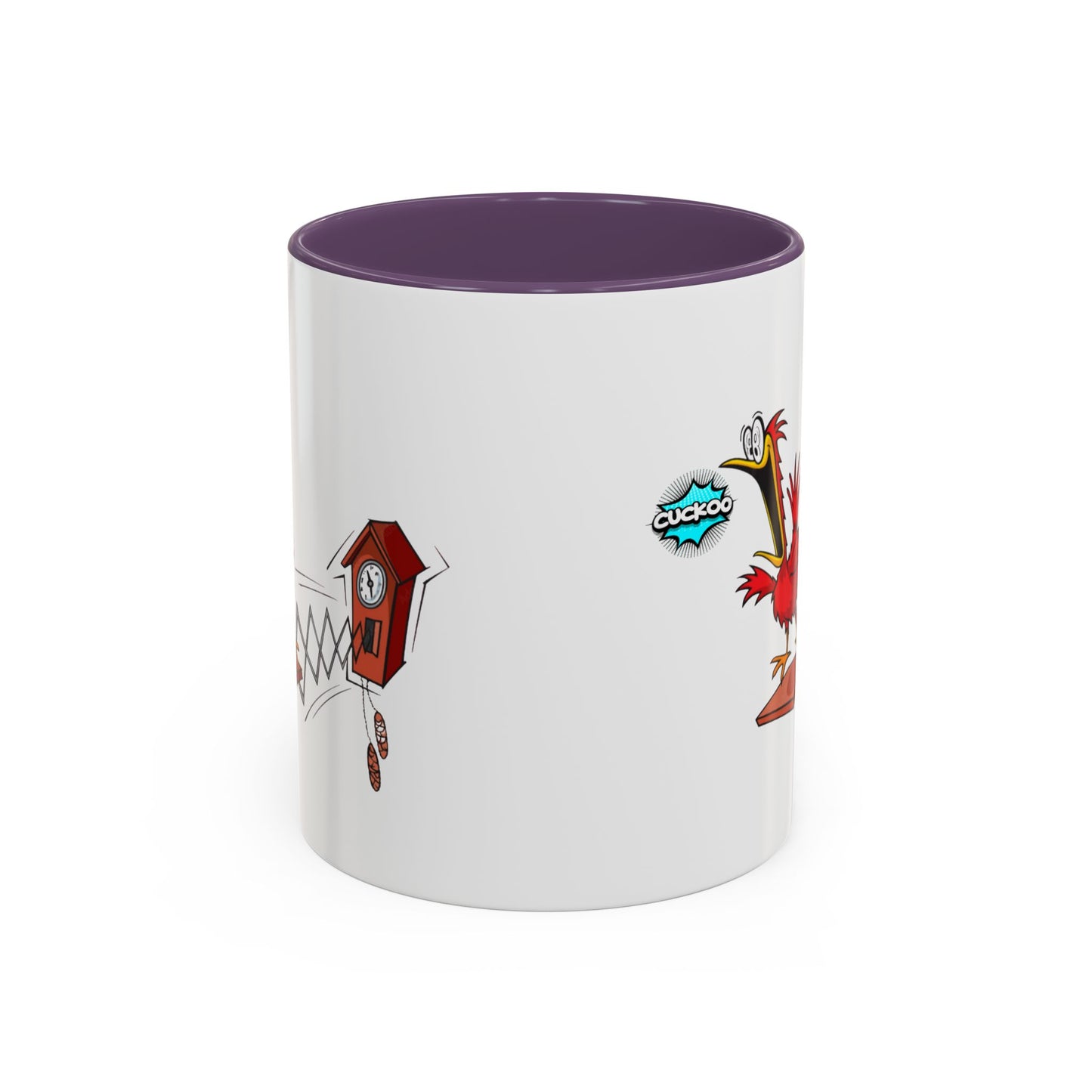 Whimsical Cuckoo Coffee Mug, Fun Gift for Bird Lovers