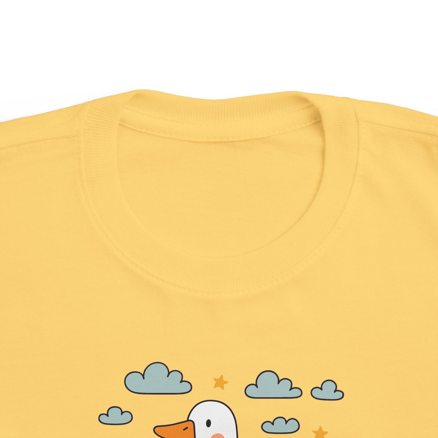 Cute Toddler's Tee with Happy Duck Design, Perfect for Playtime, Gifts, or Family Outings, Summer Fun, Animal Lovers