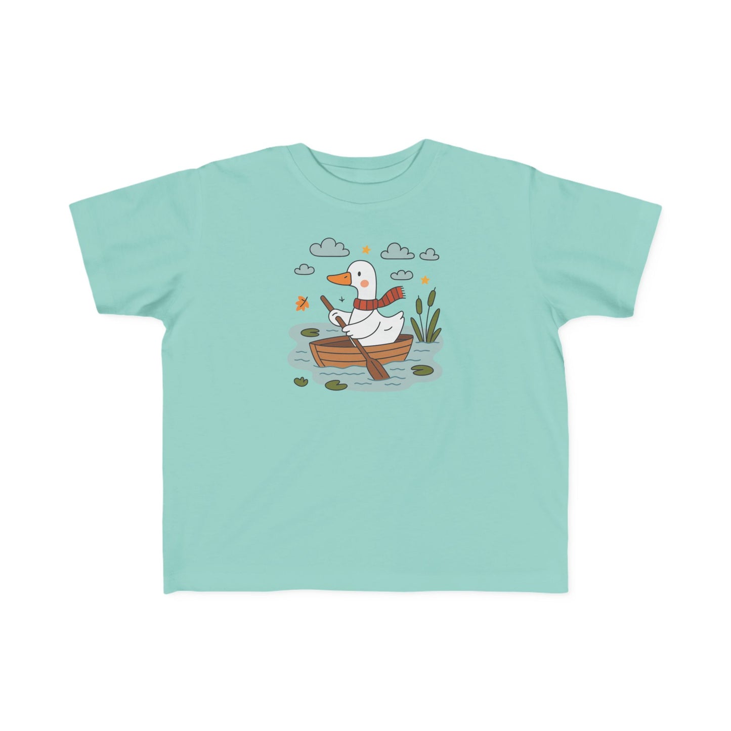 Cute Toddler's Tee with Happy Duck Design, Perfect for Playtime, Gifts, or Family Outings, Summer Fun, Animal Lovers