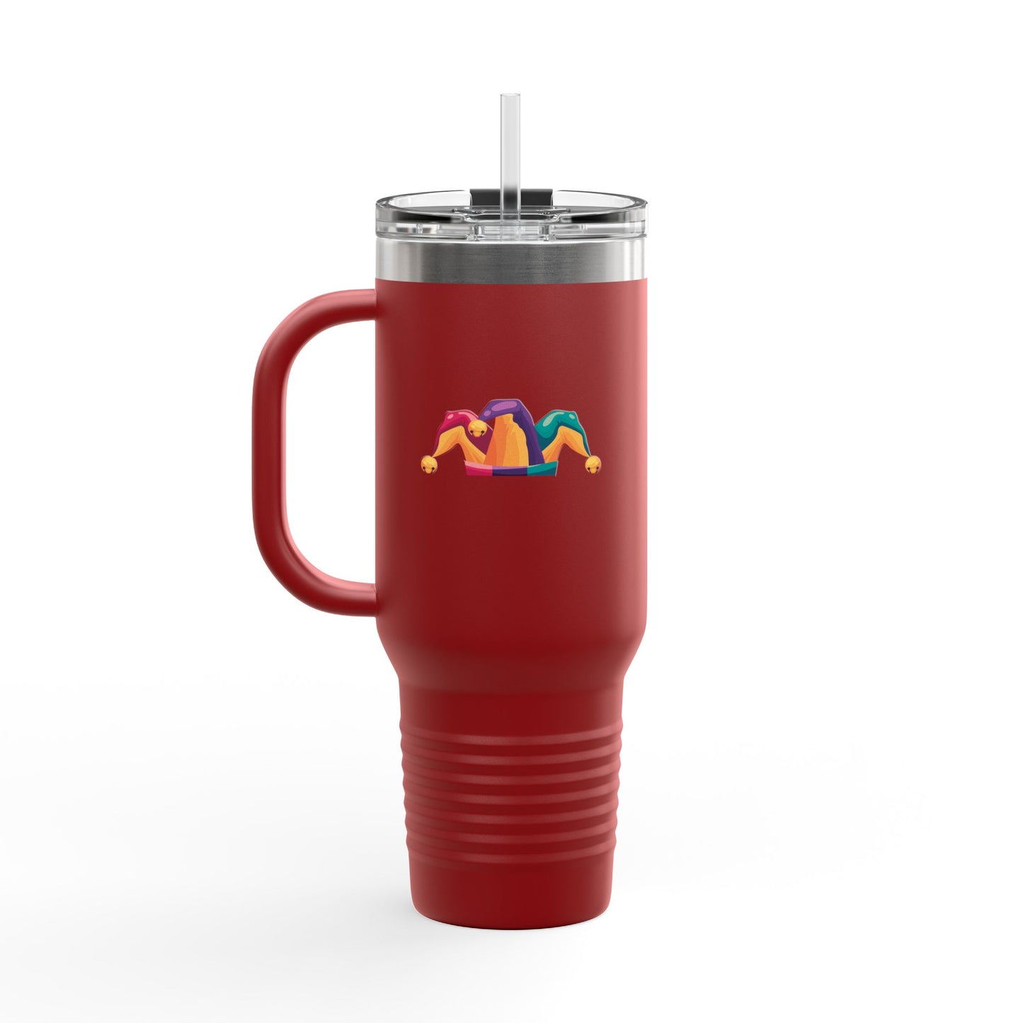 Colorful Insulated Travel Mug, Perfect for Road Trips, Camping, Parties, Gifting, or Everyday Use - 40oz Humor Design