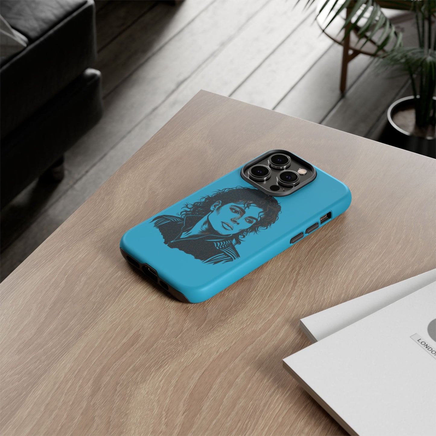 Michael Jackson Phone Case - Tough Cases, Pop Music Gifts, Retro Art, Unique Phone Accessories, Vintage Design