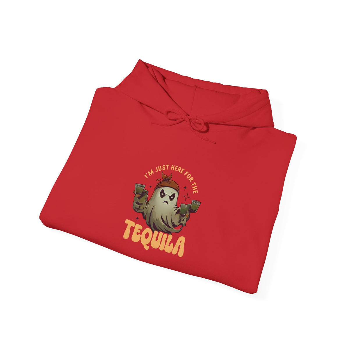 Unisex Heavy Blend™ Hooded Sweatshirt Only here for the Tequila