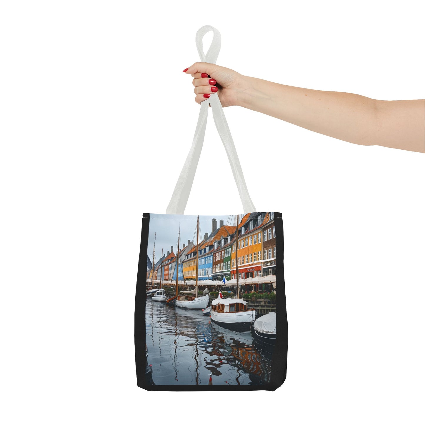 Charming Waterfront Tote Bag | Travel, Shopping,