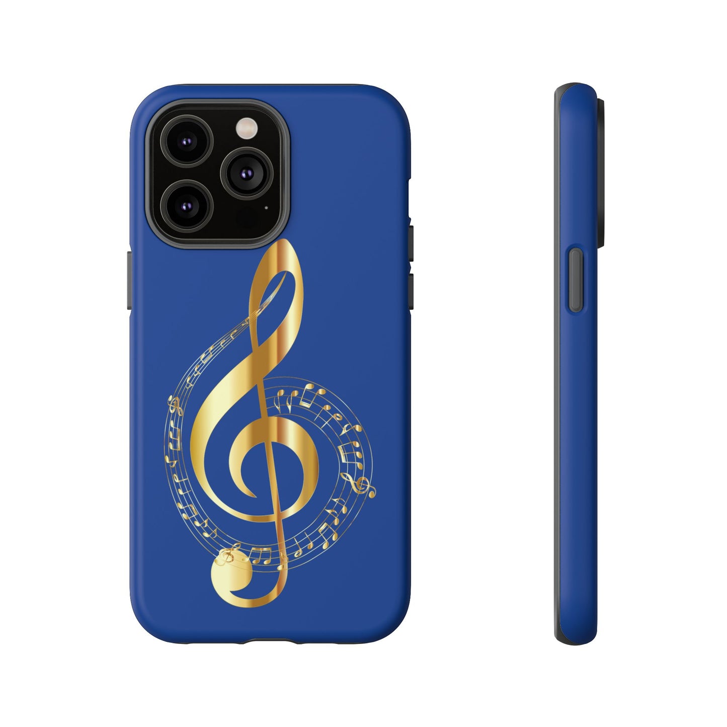 Tough Cases Blue and Gold Musical Note