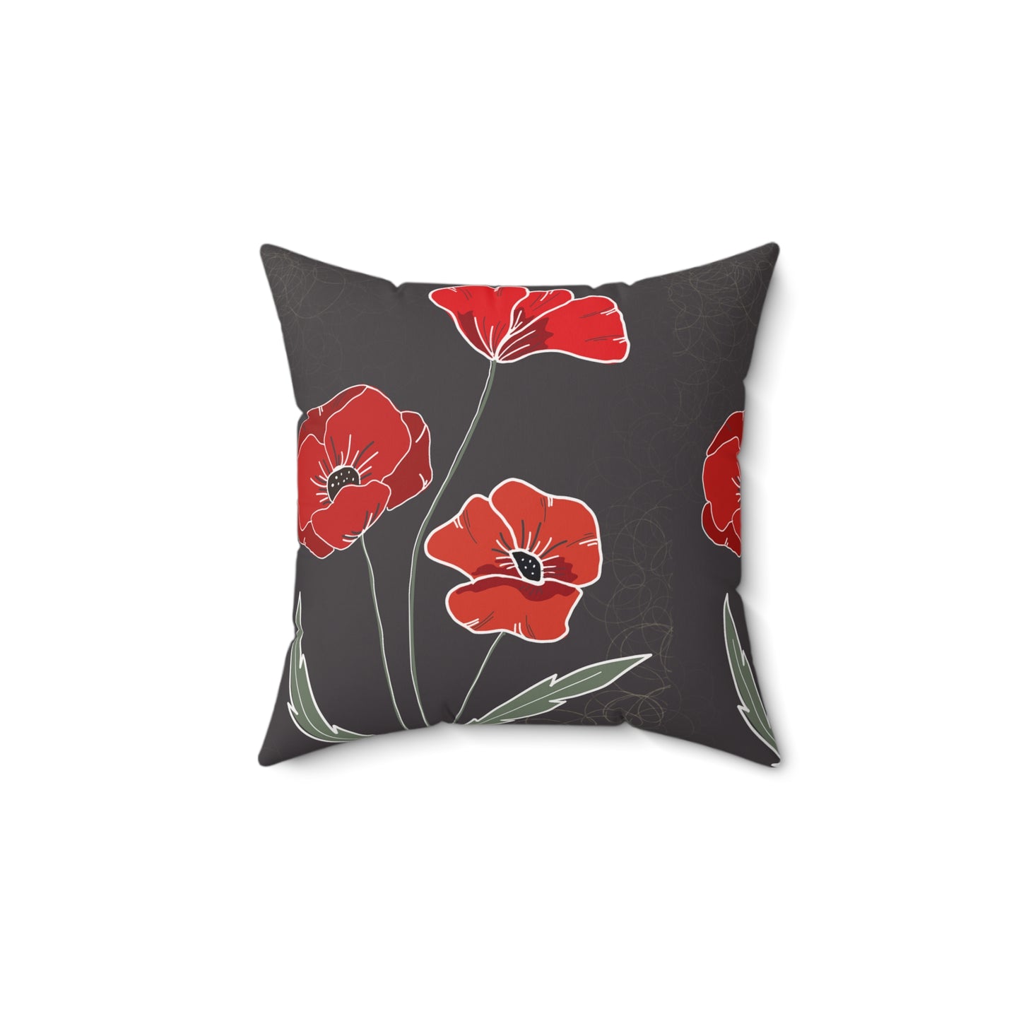 Spun Polyester Square Pillow