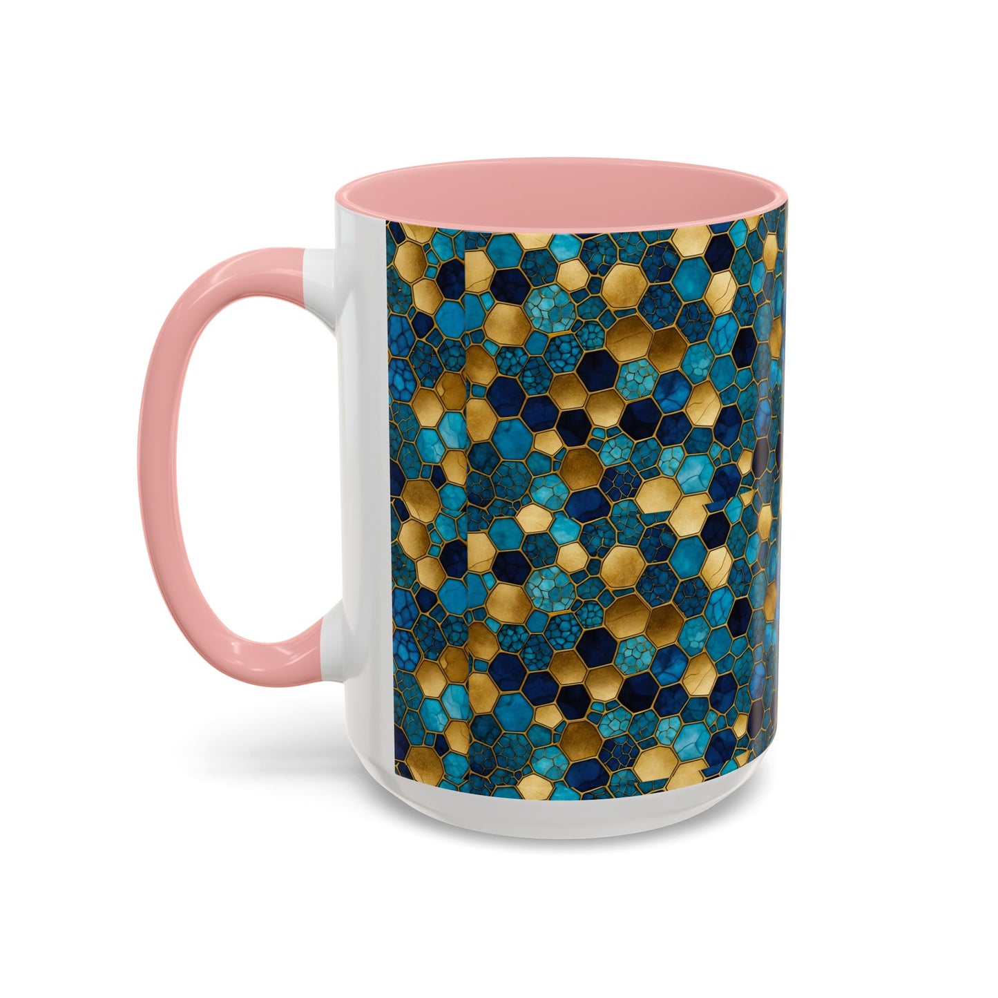 Textured Geometric Accent Coffee Mug, Unique Coffee Cup, Home Decor, Gift for Coffee Lovers, Modern Kitchenware