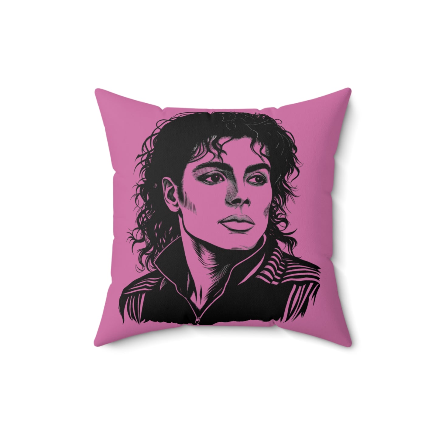 Michael Jackson Tribute Pillow - Retro Decor, Music Lover Gift, Unique Home Accent, Stylish Cushion, Pop Culture Collection