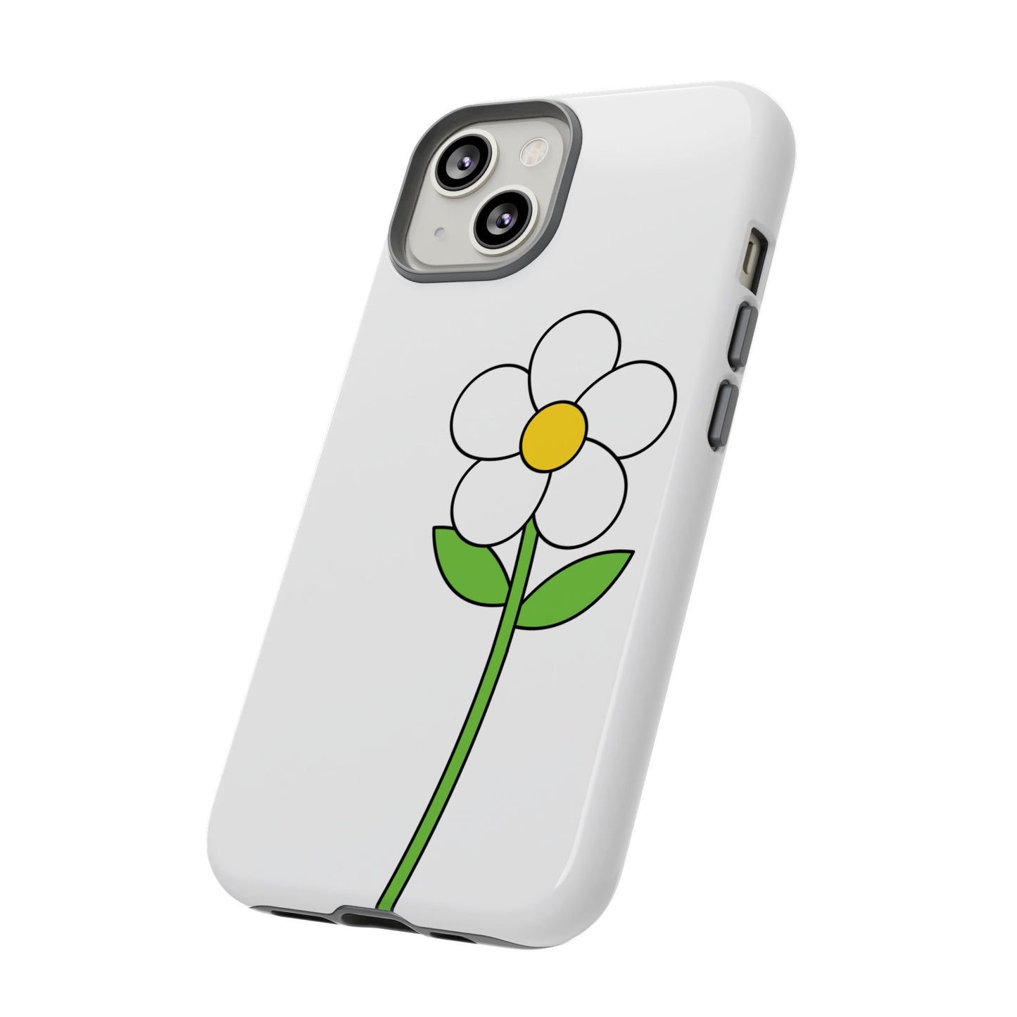 Floral Phone Case, Tough Cases with Flower Design, Cute Phone Accessory, Gifts for Her, Spring Decor, Unique Phone Cases