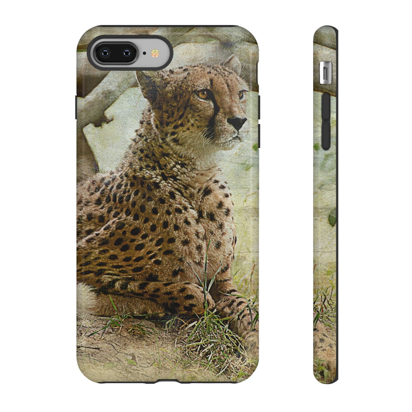 Cheetah Phone Case, Tough Cases, Animal Lover Gift, Wildlife Protection, Eco-Friendly Mobile Cover, Unique Phone Accessory