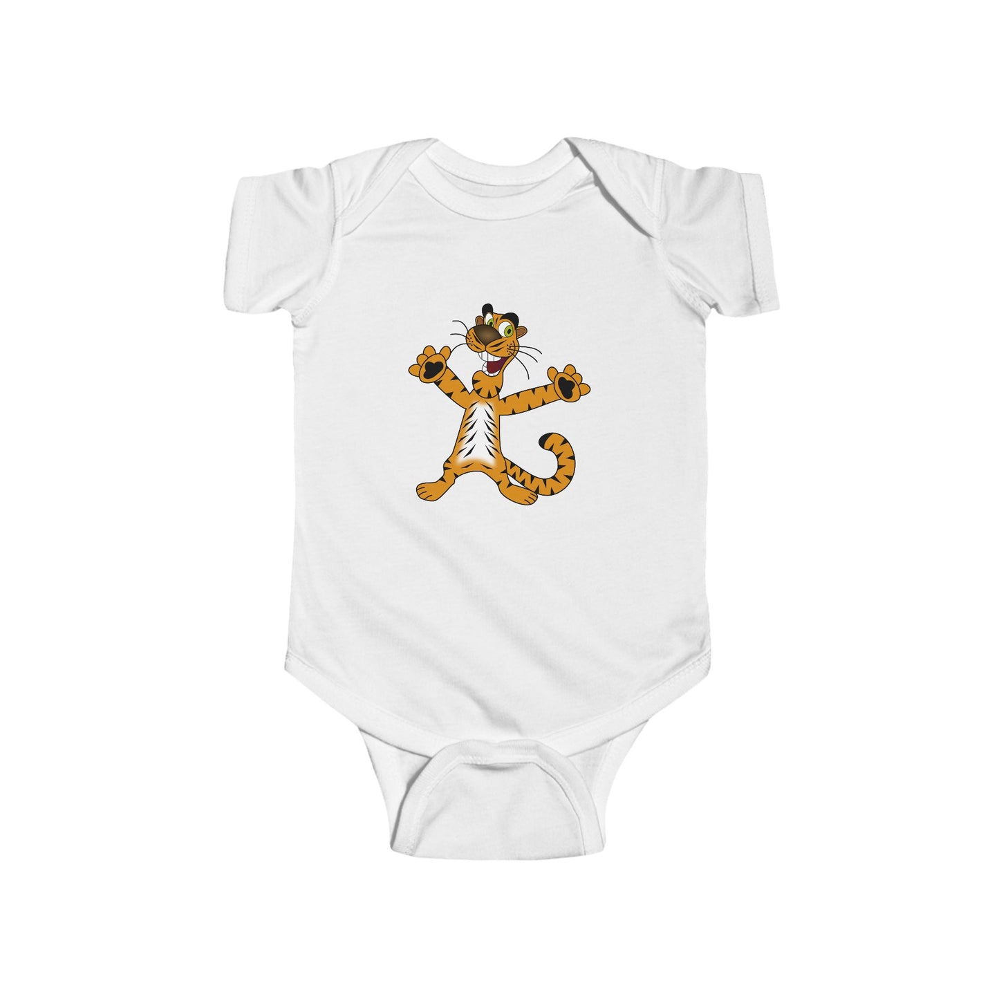 Cute Tiger Infant Bodysuit | Baby Shower Gift, Cute Toddler Outfit, Animal Print Baby Clothes, Newborn Onesie, Child Gift Idea