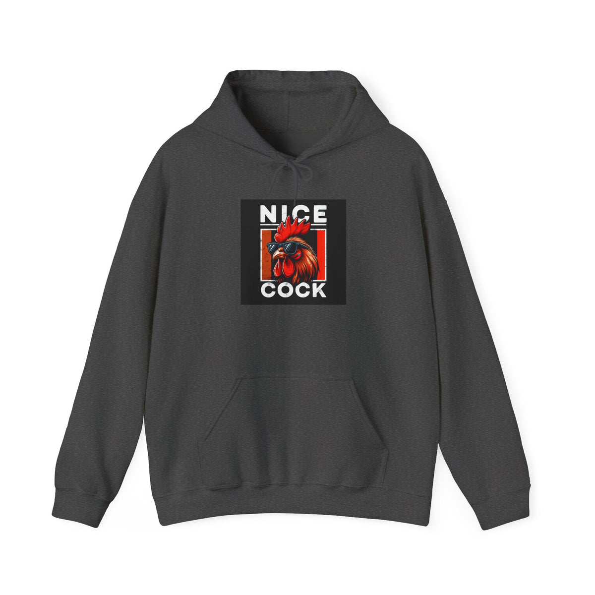 Rooster Graphic Hoodie – "Nice Cock" Bold Farmhouse Pullover