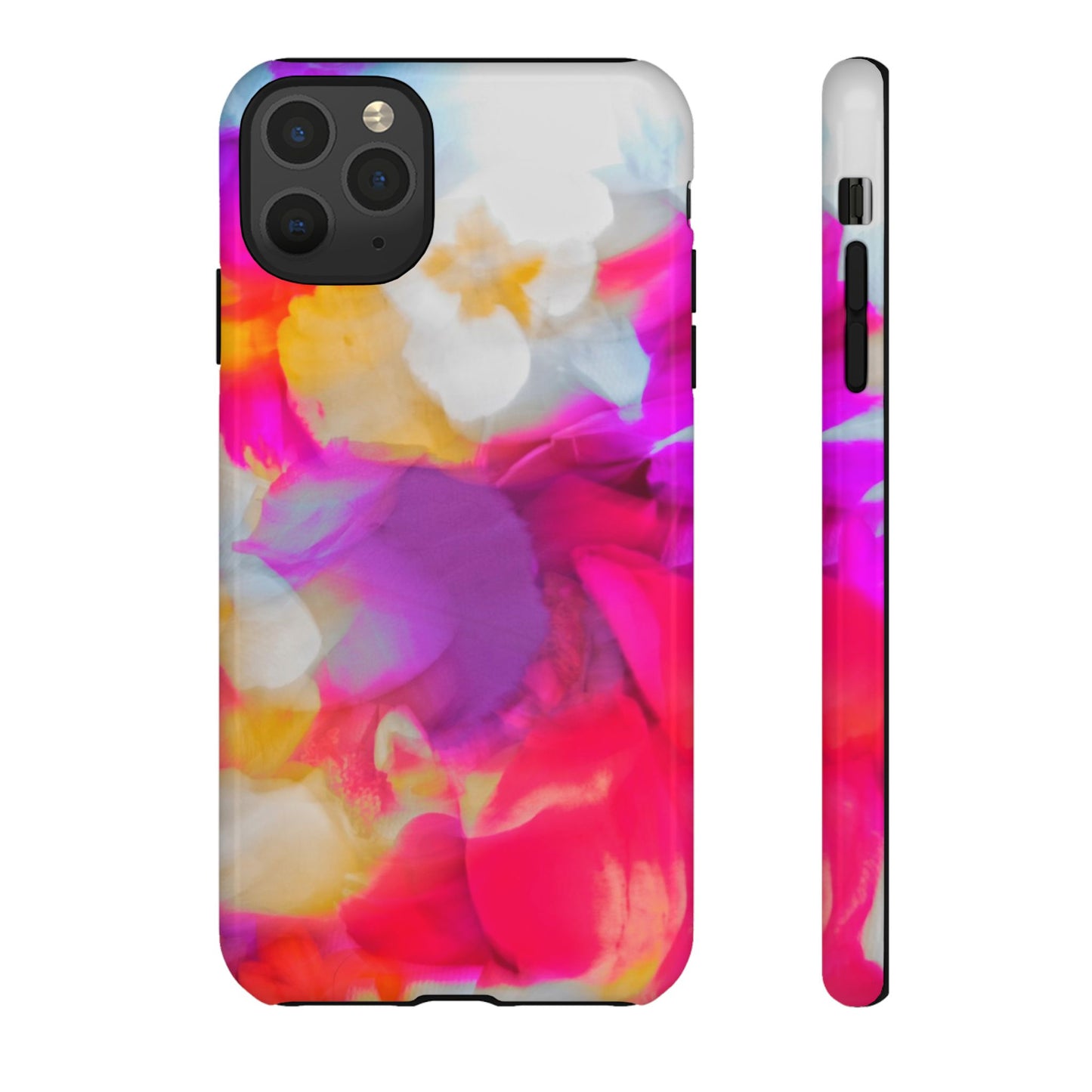Floral Phone Case: Stylish Art for Your Device, Tough Cases, Gift for Her, Flower Print, Trendy Accessories, Phone Protection