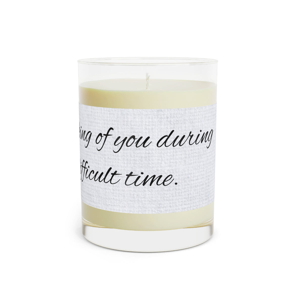 Sympathy Scented Candle, Double Wick Candle for Comfort, Gift for Bereavement, Relaxing Home Decor, Thoughtful Condolence Gift