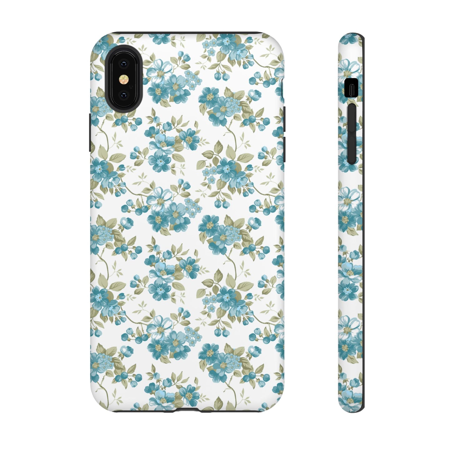 Floral Phone Case - Tough Cases, Durable Phone Cover, Cute Floral Design, Gift for Her, Trendy Phone Accessory, Spring Style