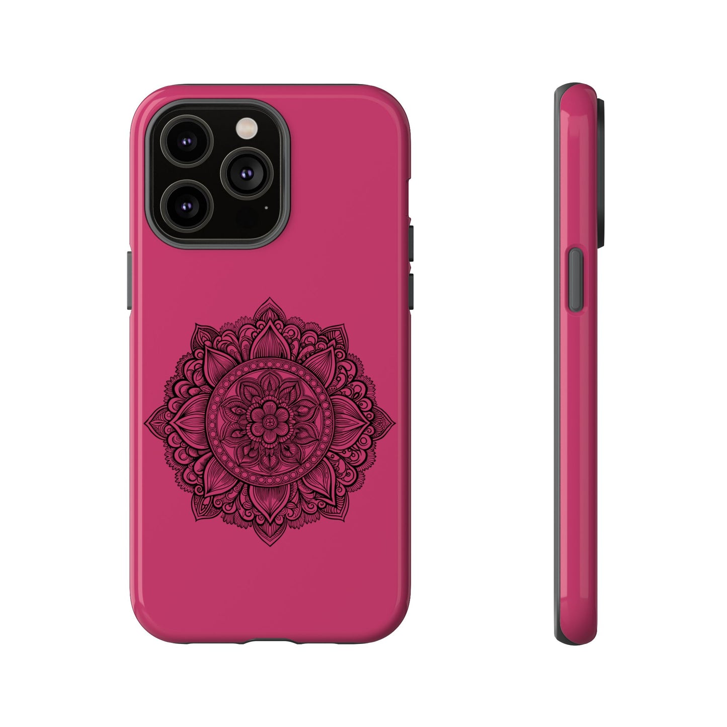 Vibrant Mandala Phone Case, Artistic Protection Cover, Gift for Her, Trendy Accessories, Birthday or Holiday Present