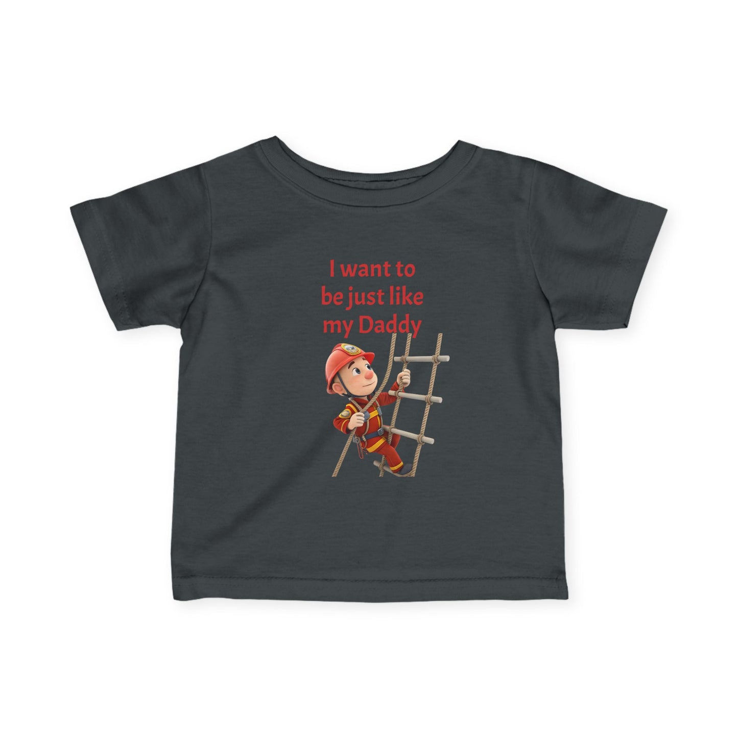 Daddy's Little Helper Infant Tee, Cute Child Tee, Toddler Gift, Father-Son Tee, Family Shirt, Birthday Outfit, Holiday Gift