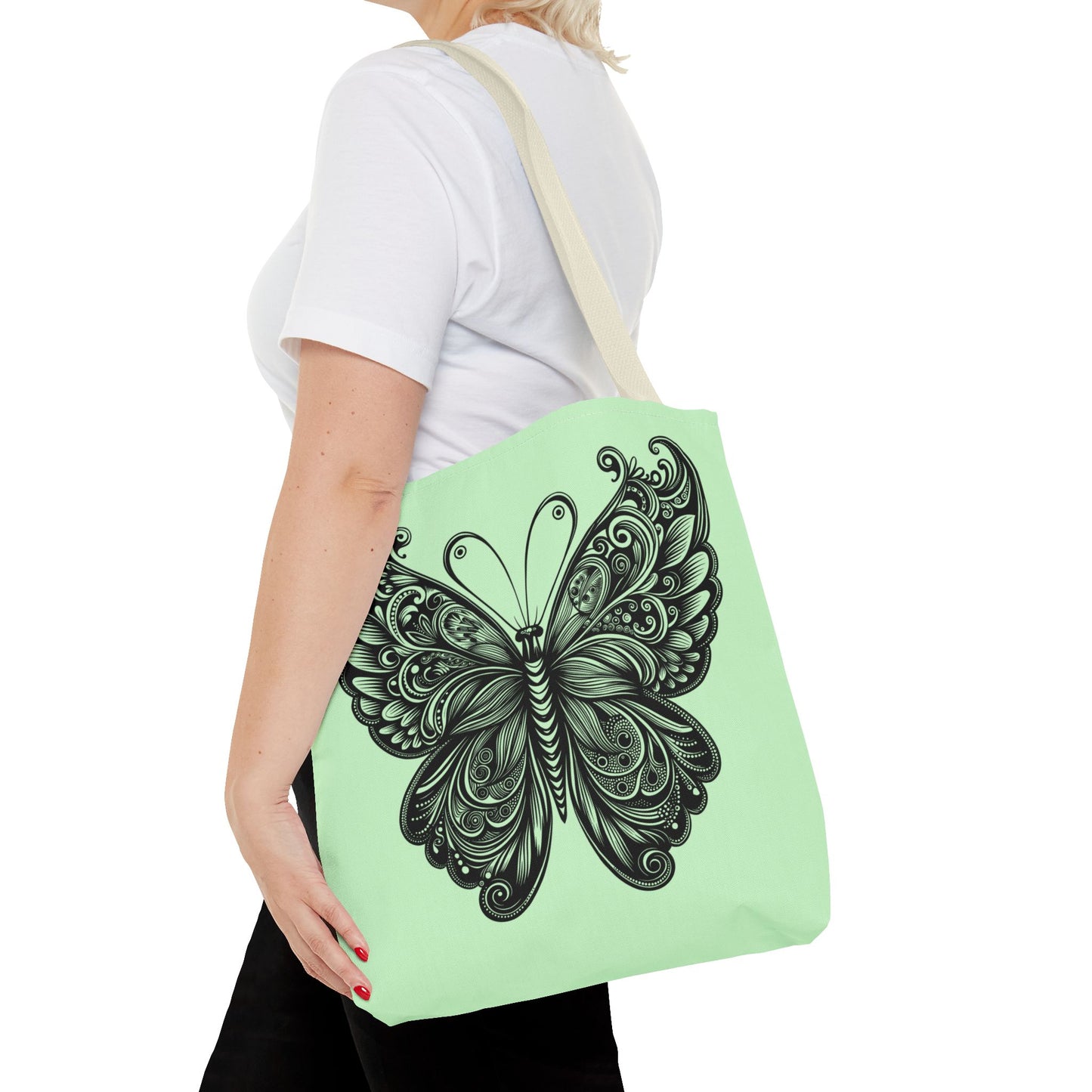Butterfly Tote Bag | Stylish Eco-Friendly Bag, Nature Lover Gift, Shopping, Beach, Travel, Reusable, Spring Decor