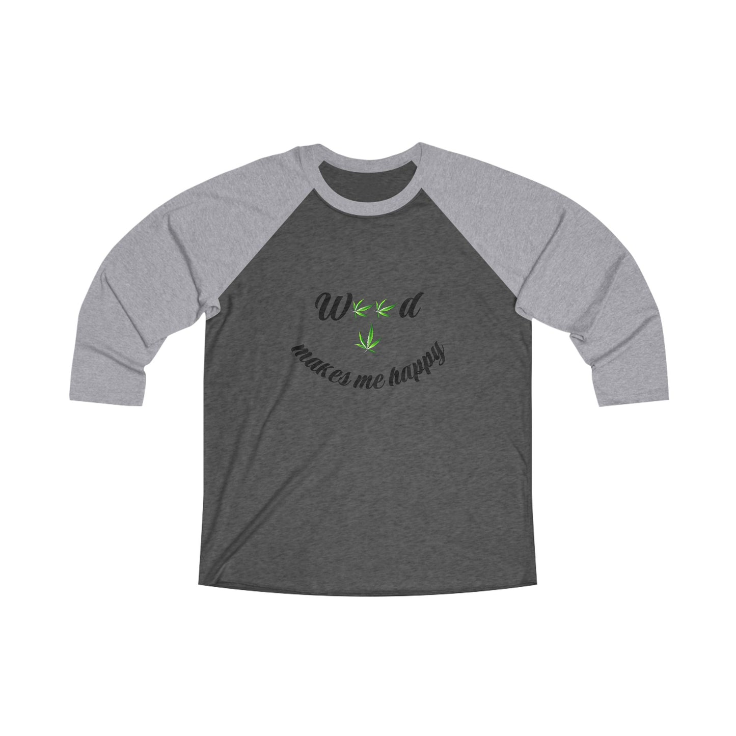 Unisex Tri-Blend 3\4 Raglan Tee