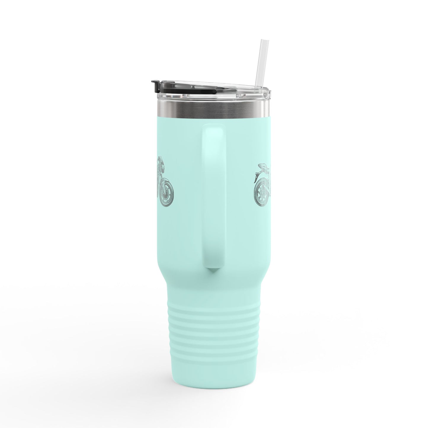 Motorcycle Insulated Travel Mug, 40oz - Perfect Gift for Bikers, Outdoor Adventures, Road Trips, and Daily Commutes