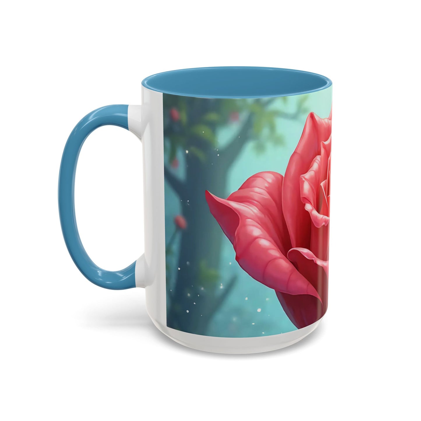 Elegant Rose Coffee Mug for Floral Lovers, Perfect Gift for Mother’s Day, Birthday, Home Decor, Garden Enthusiasts, Art Collectors
