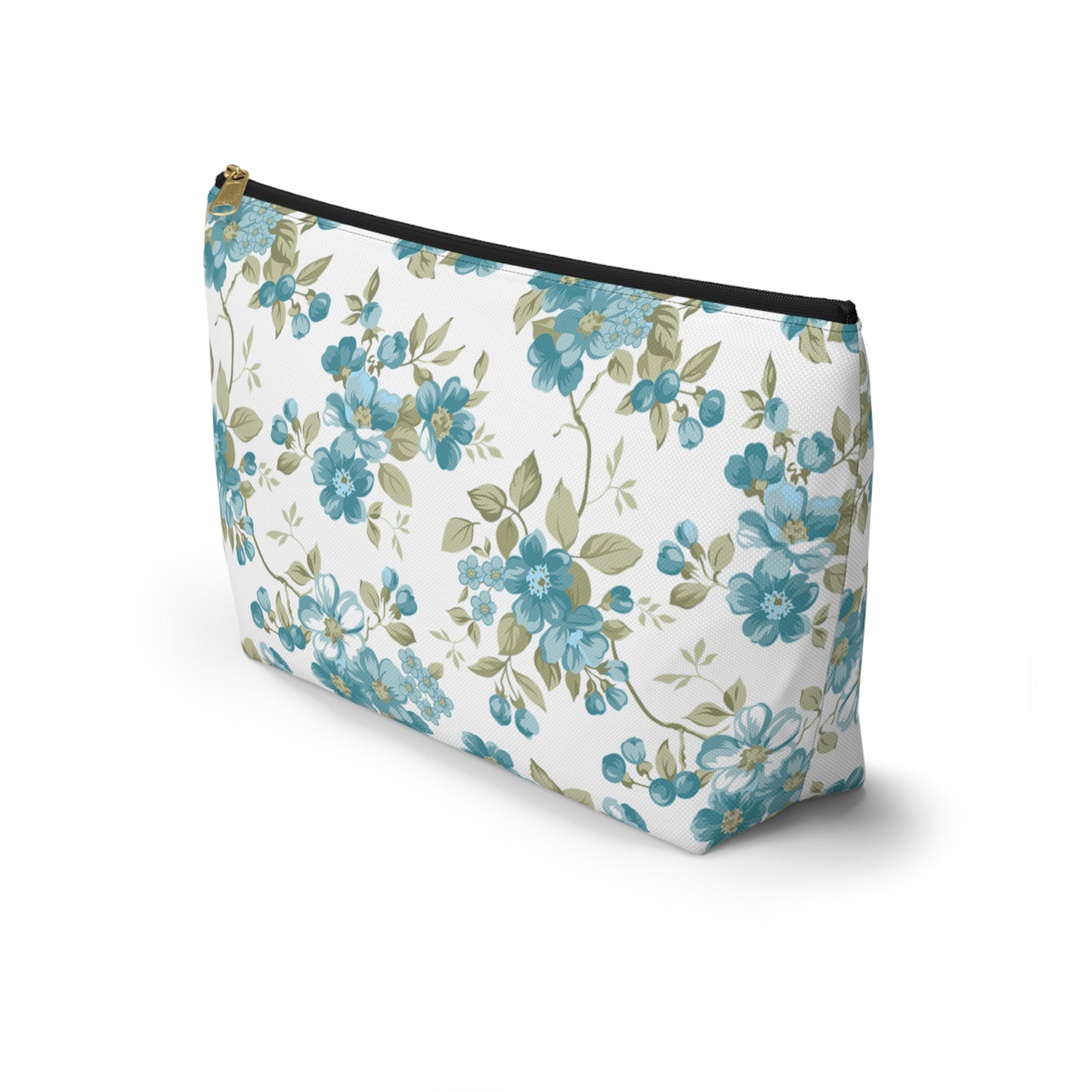 Floral Accessory Pouch, Makeup Bag, Organizing Pouch, Gift for Her, Travel Companion
