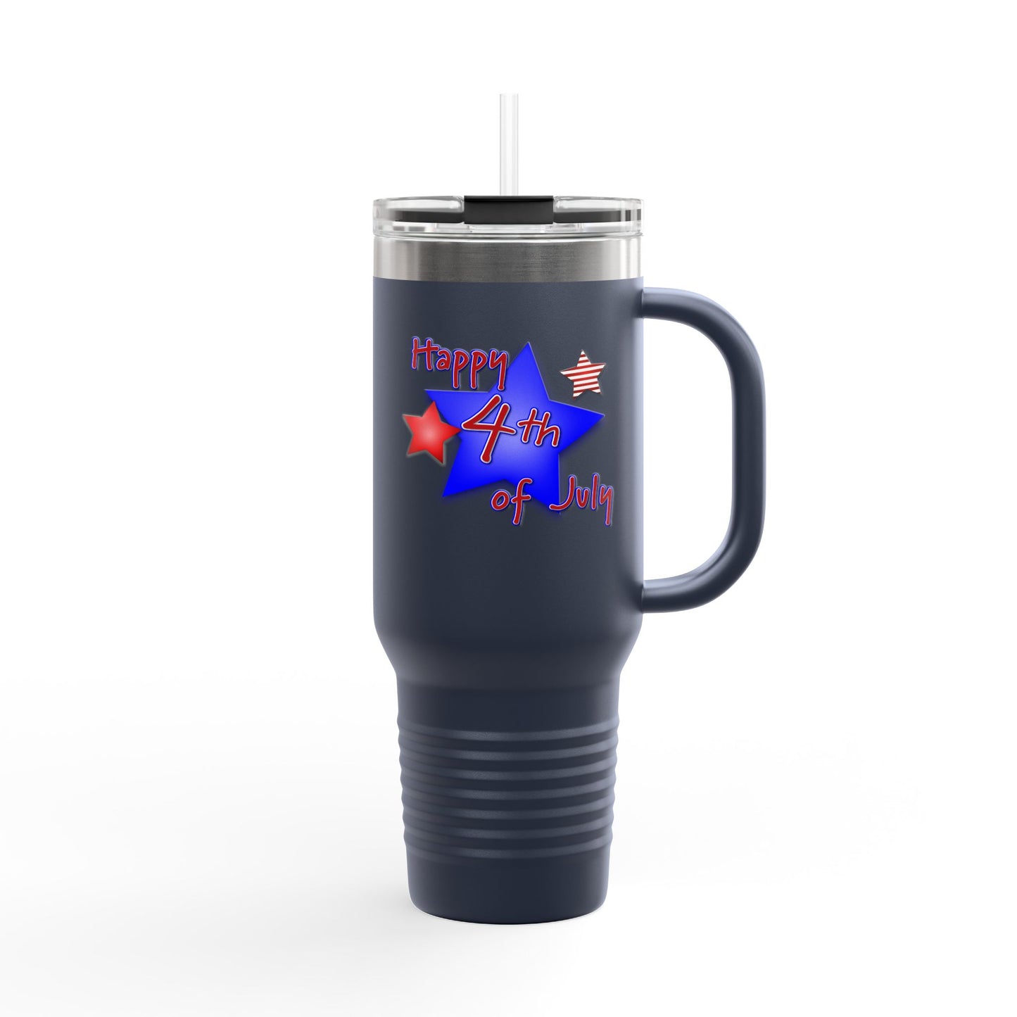 Insulated Travel Mug, 40oz Patriotic