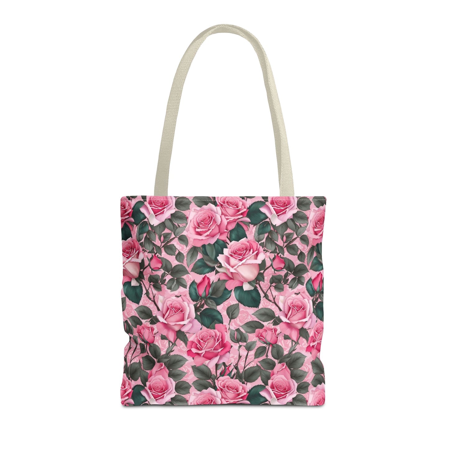Pretty Pink Floral Tote Bag, Stylish Reusable Bag, Shopping Tote, Gift for Her, Eco-Friendly, Mother's Day Gift