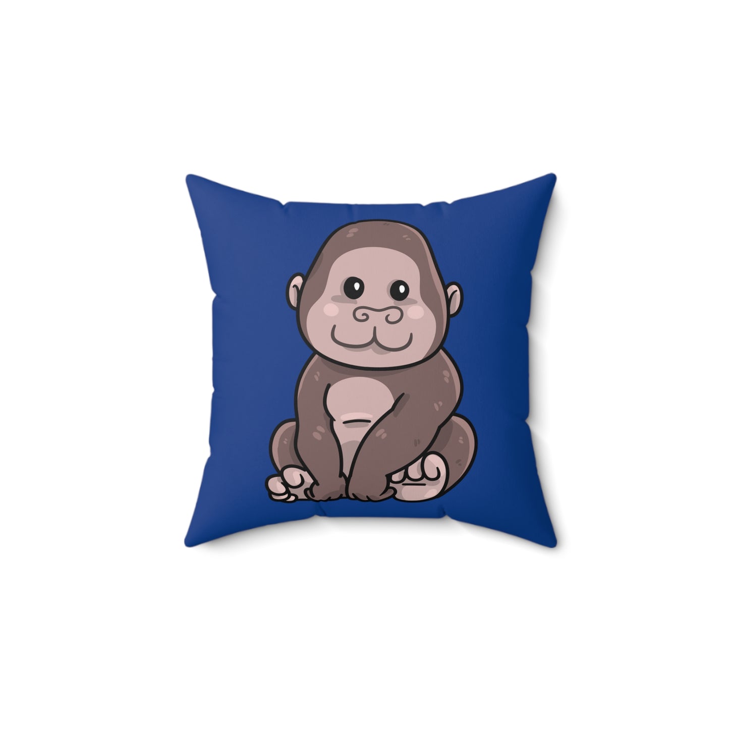 Cute Gorilla Decorative Pillow, Animal