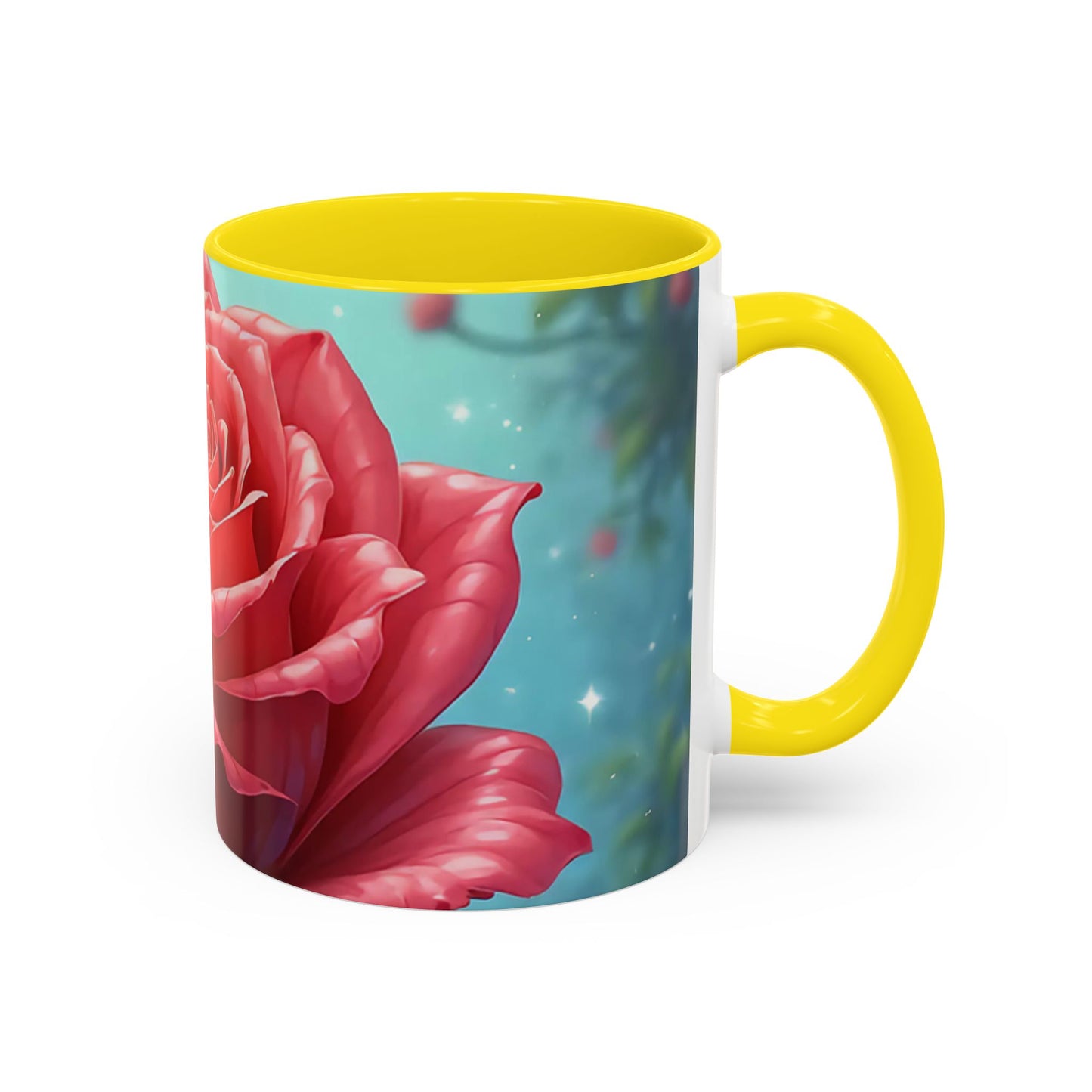 Elegant Rose Coffee Mug for Floral Lovers, Perfect Gift for Mother’s Day, Birthday, Home Decor, Garden Enthusiasts, Art Collectors