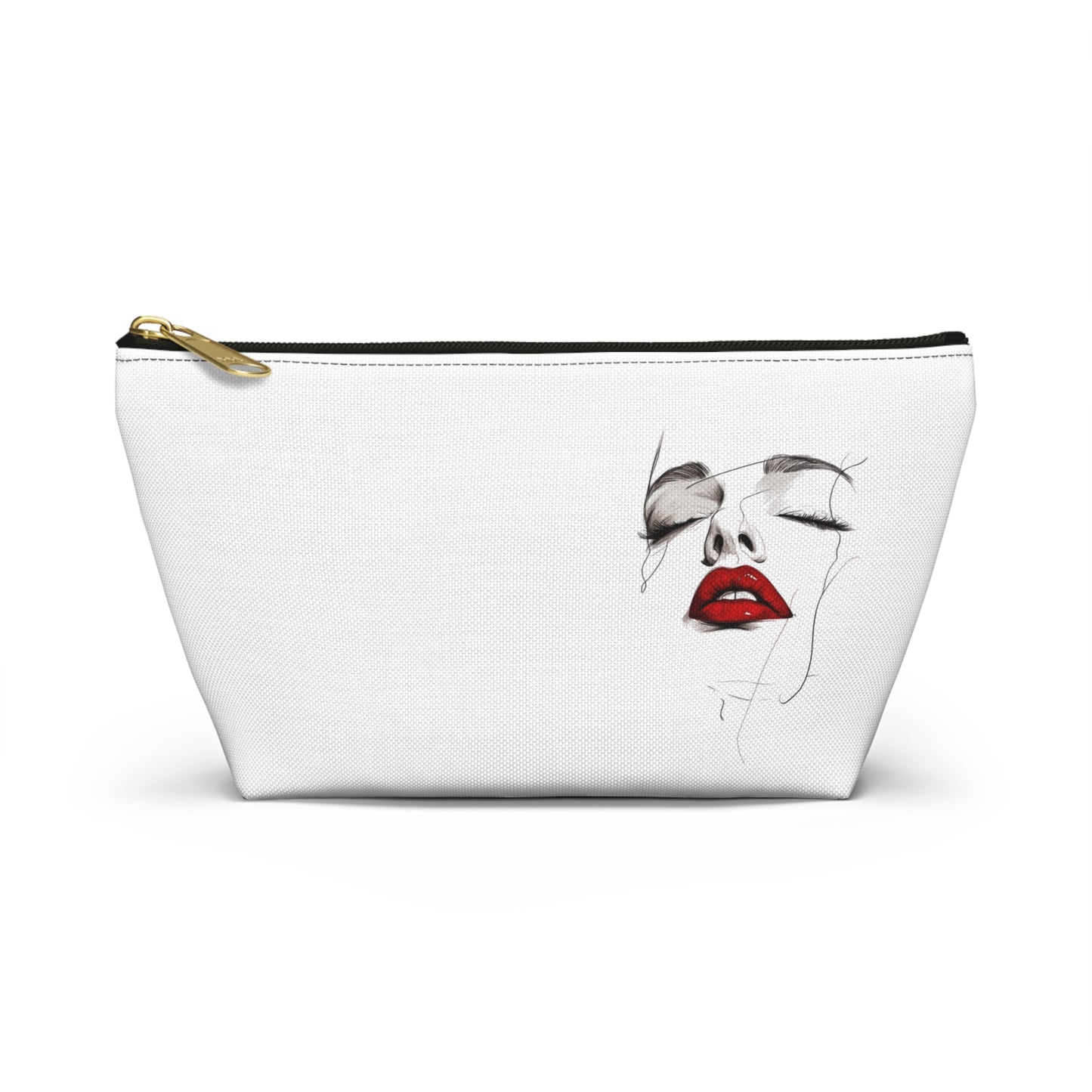 Elegant Makeup Accessory Pouch, Beauty Organizer Pouch, Cosmetic Bag, Gift for Her, Stylish Travel Pouch, Fashionable Storage